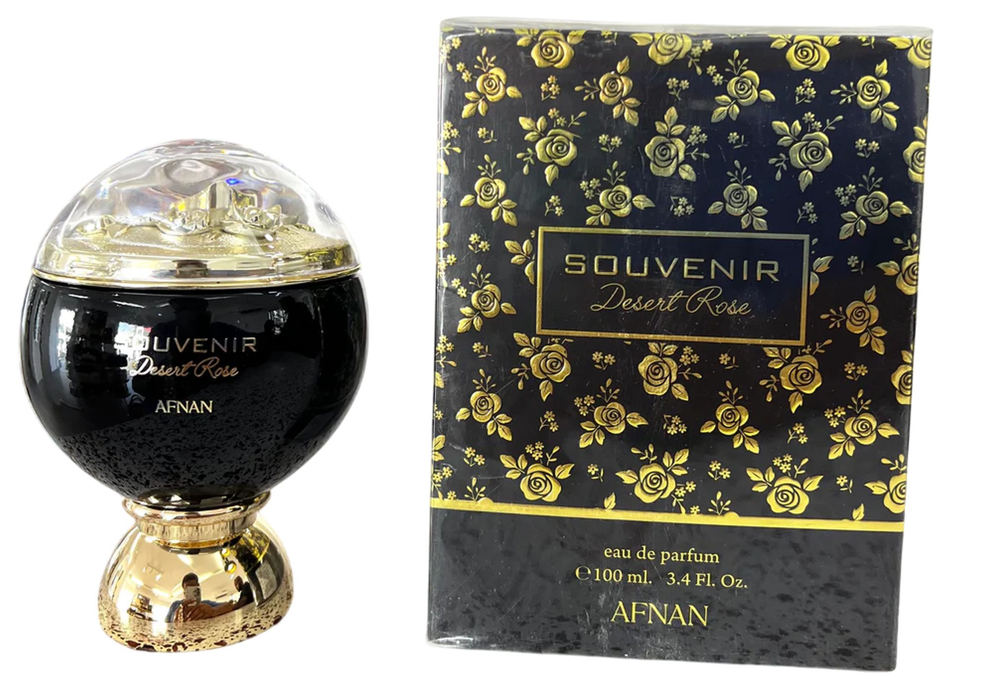 Afnan Eau de Parfum Souvenir Desert Rose Damen EDP Spray, AFNAN, Damenparfüm, Special Flacon, Damenduft