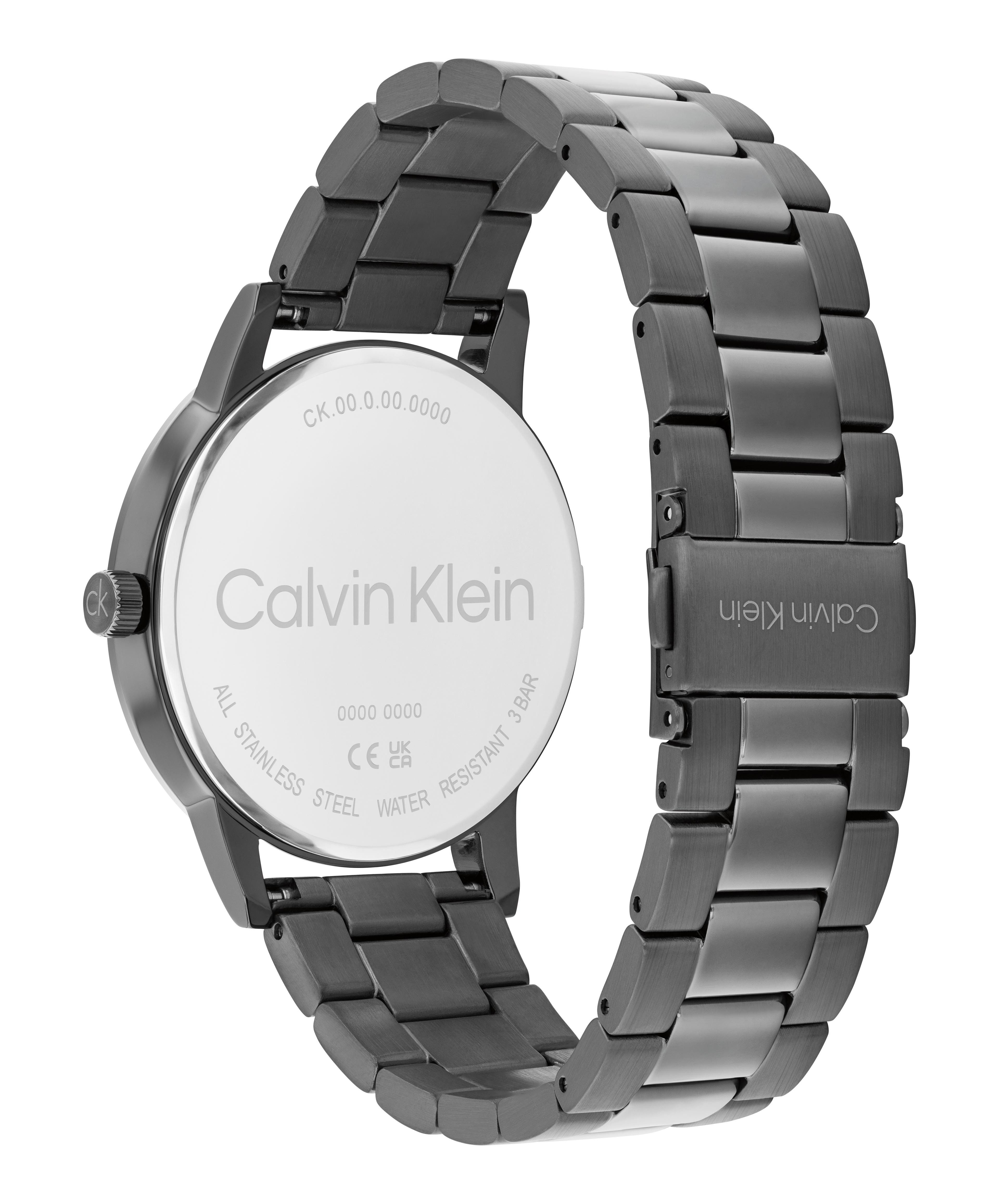 Calvin Klein Quarzuhr CK Linked 25200502, Armbanduhr, Damenuhr, Edelstahlarmband, analog