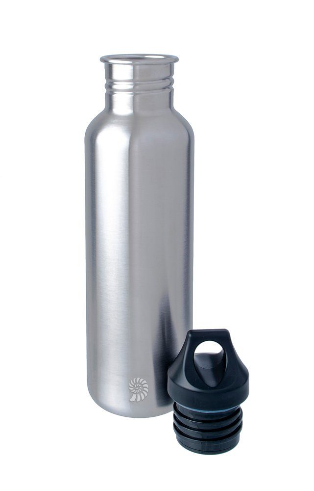 Cap L 0,75 Outdoors Outdoors - silber Origin Loop Trinkflasche 'Active' Trinkflasche Origin