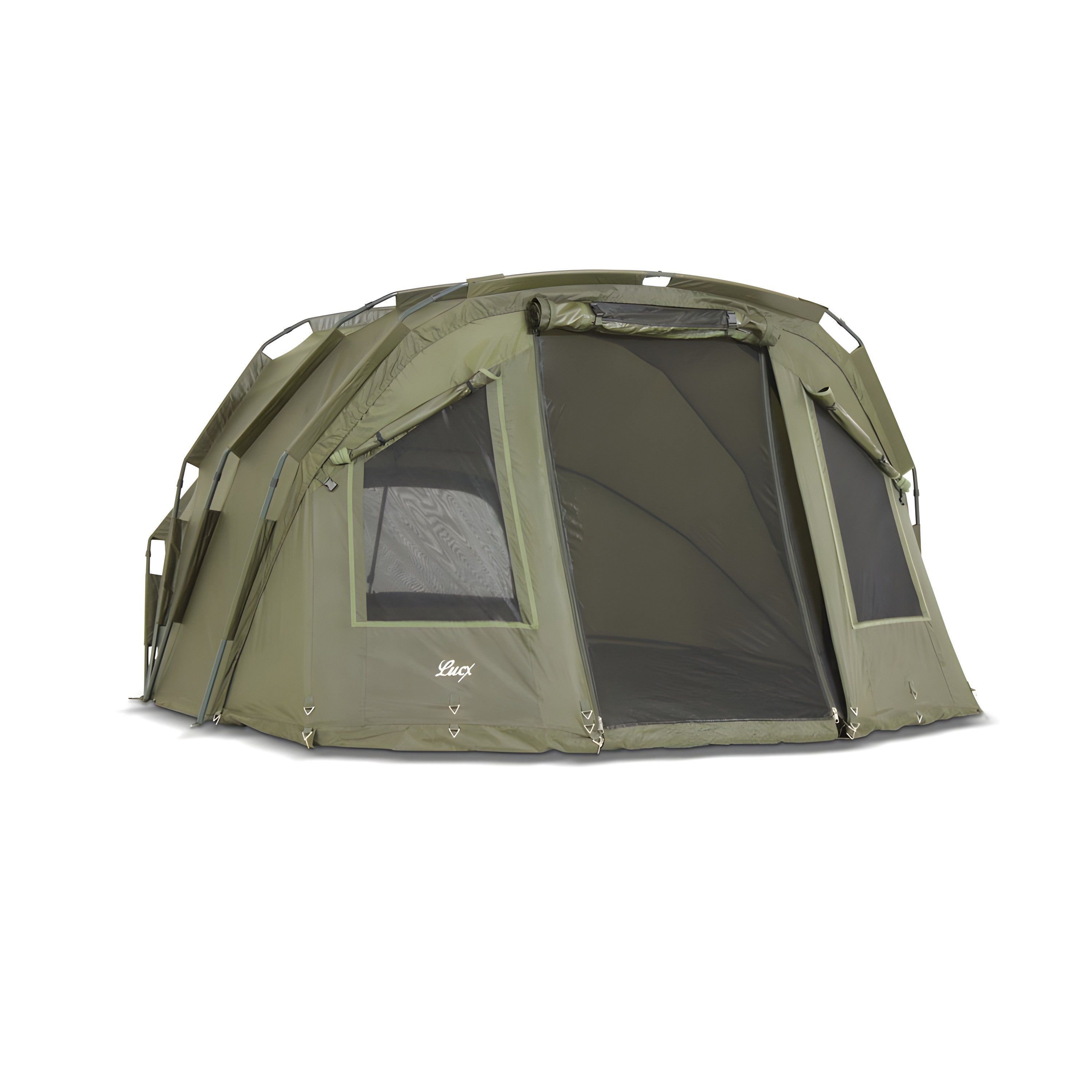 Lucx Angelzelt Tiger Karpfenzelt Bivvy, Personen: 3 (Komplett-Set) günstig online kaufen
