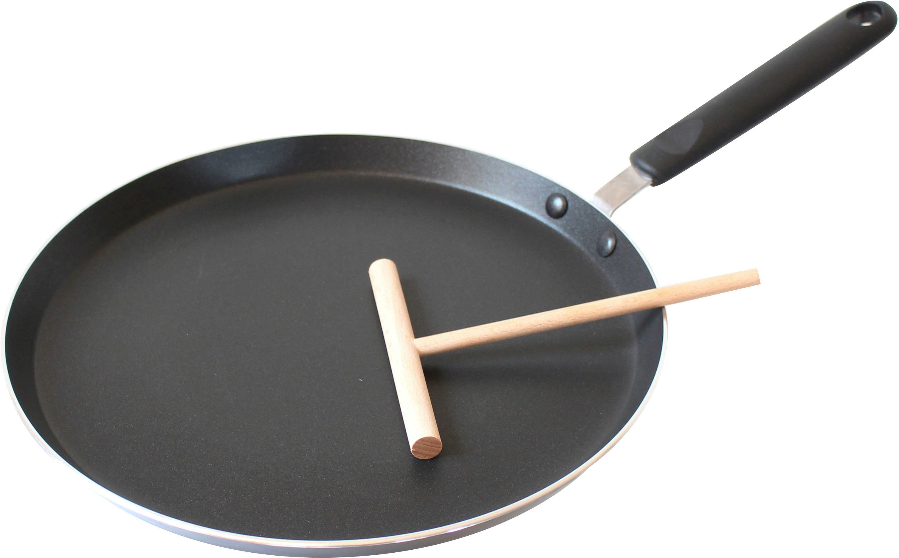 Elo Crêpepfanne Ducto, Aluminium, Ø 26 cm, mit Teigroller, Induktion. Reduzierter Preis € 28,00. Unverbindliche Preisempfehlung € 39,90