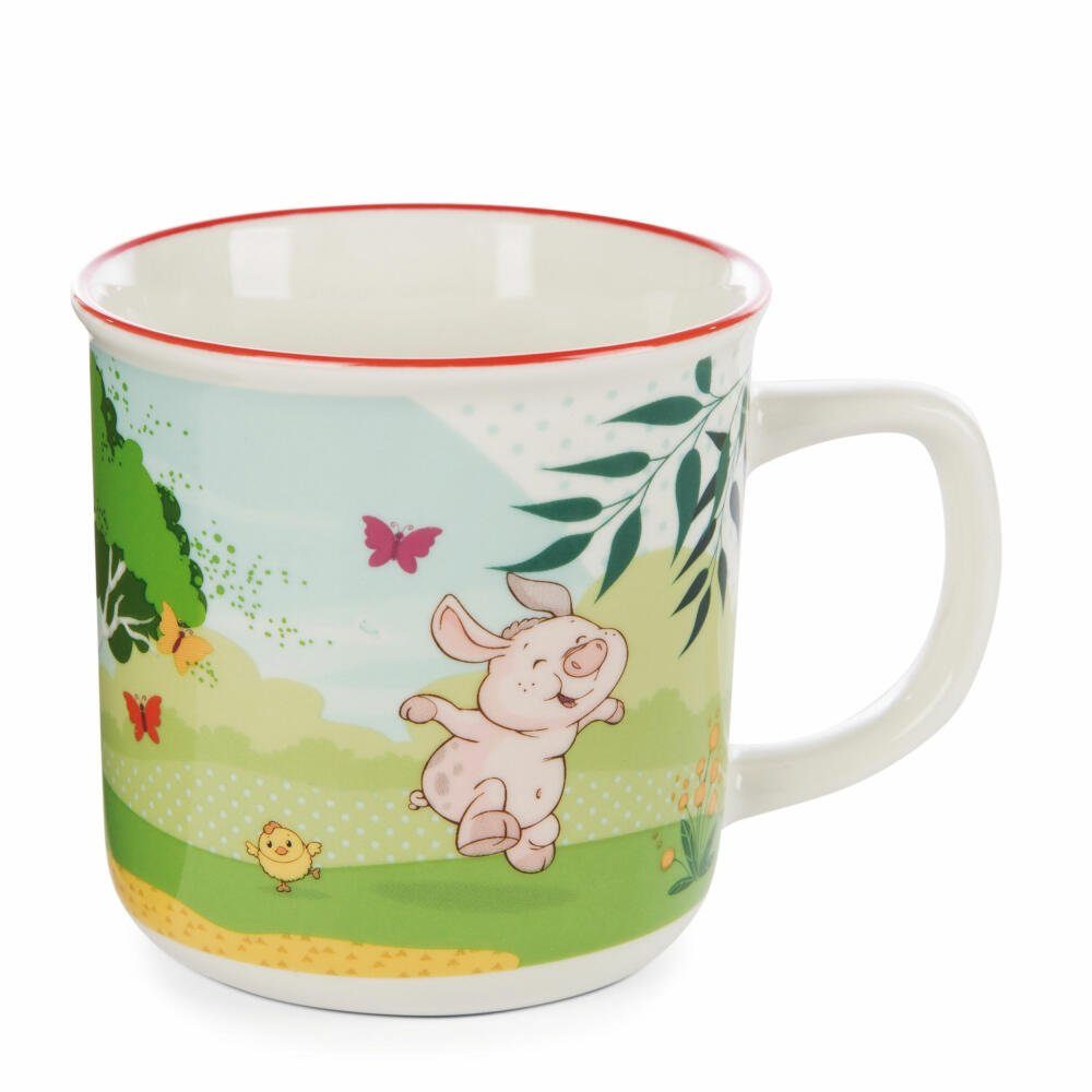 Nici Tasse Farm Friends 240 ml, Porzellan