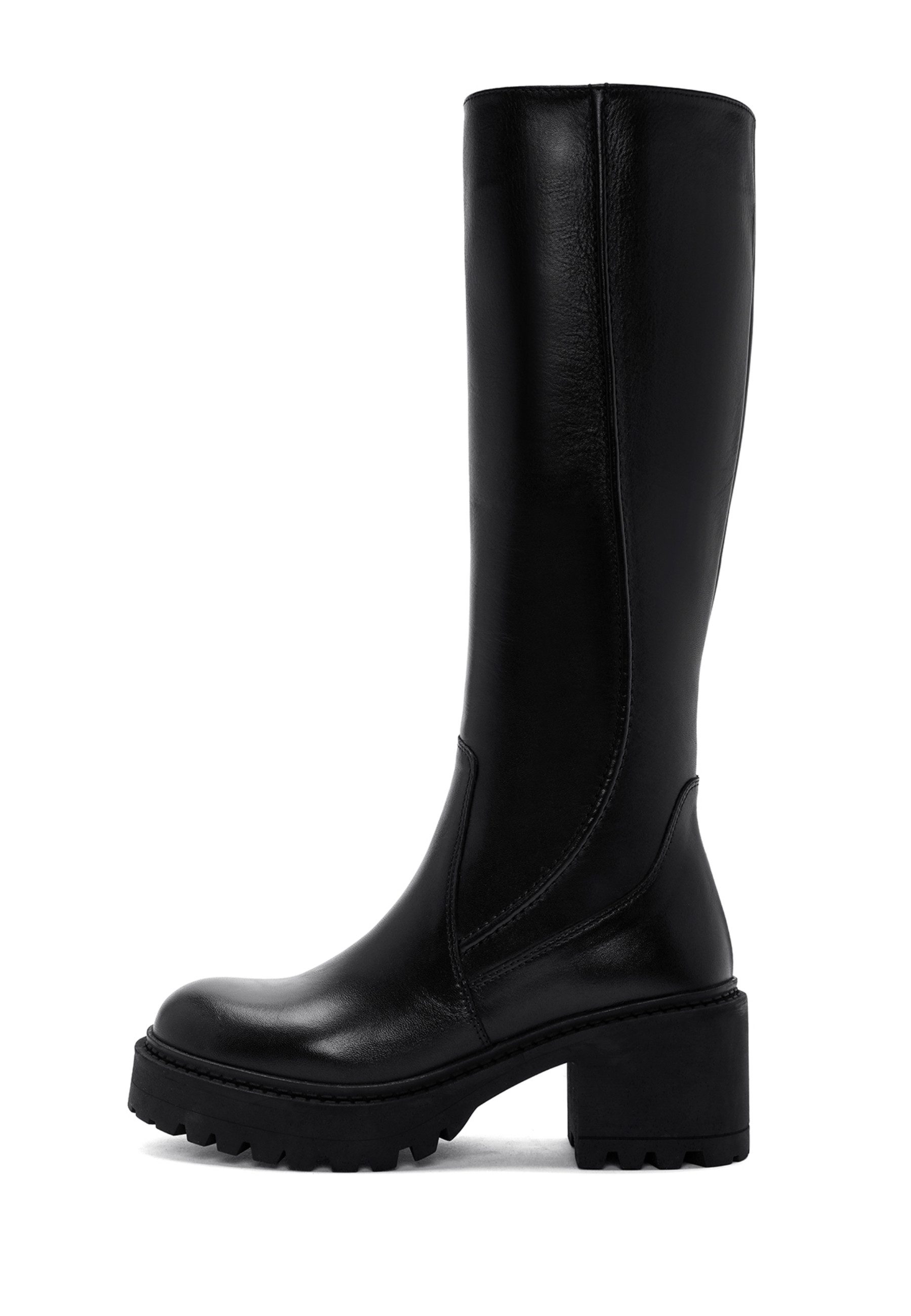 Derimod Absatzstiefel aus Leder Bootsschuh. Reduzierter Preis € 139,99. Unverbindliche Preisempfehlung € 199,99