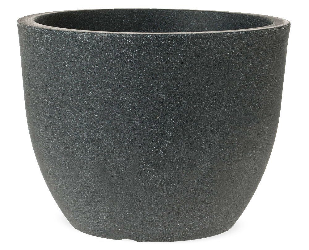 Matches21 Home Hobby Blumentopf Blumentopf Ubertopf Stein Optik Bauchig 30 Cm Dunkelgrau 1 Stuck Online Kaufen Otto