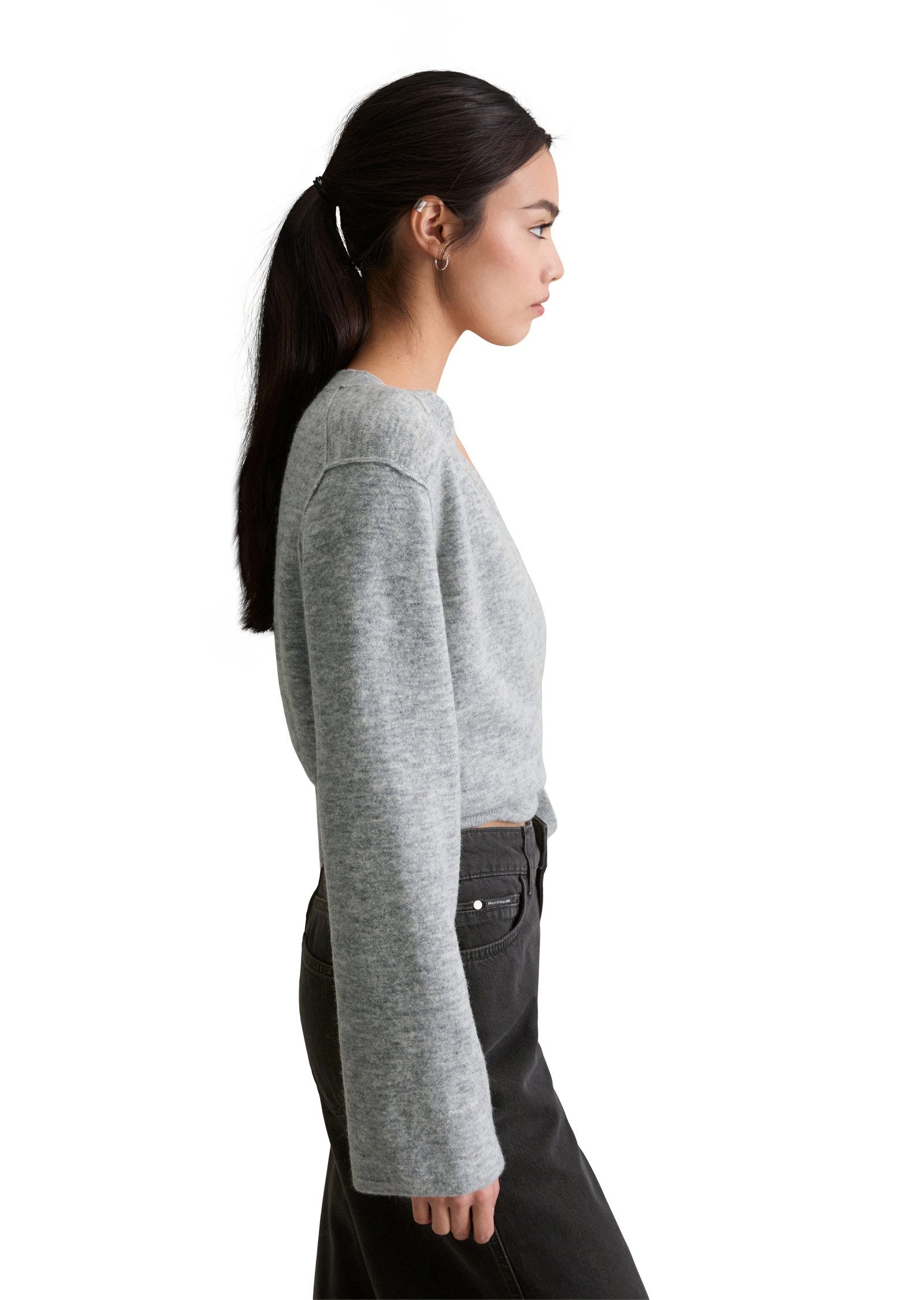 Marc O'Polo DENIM Cardigan aus weichem Schurwolle-Mix günstig online kaufen