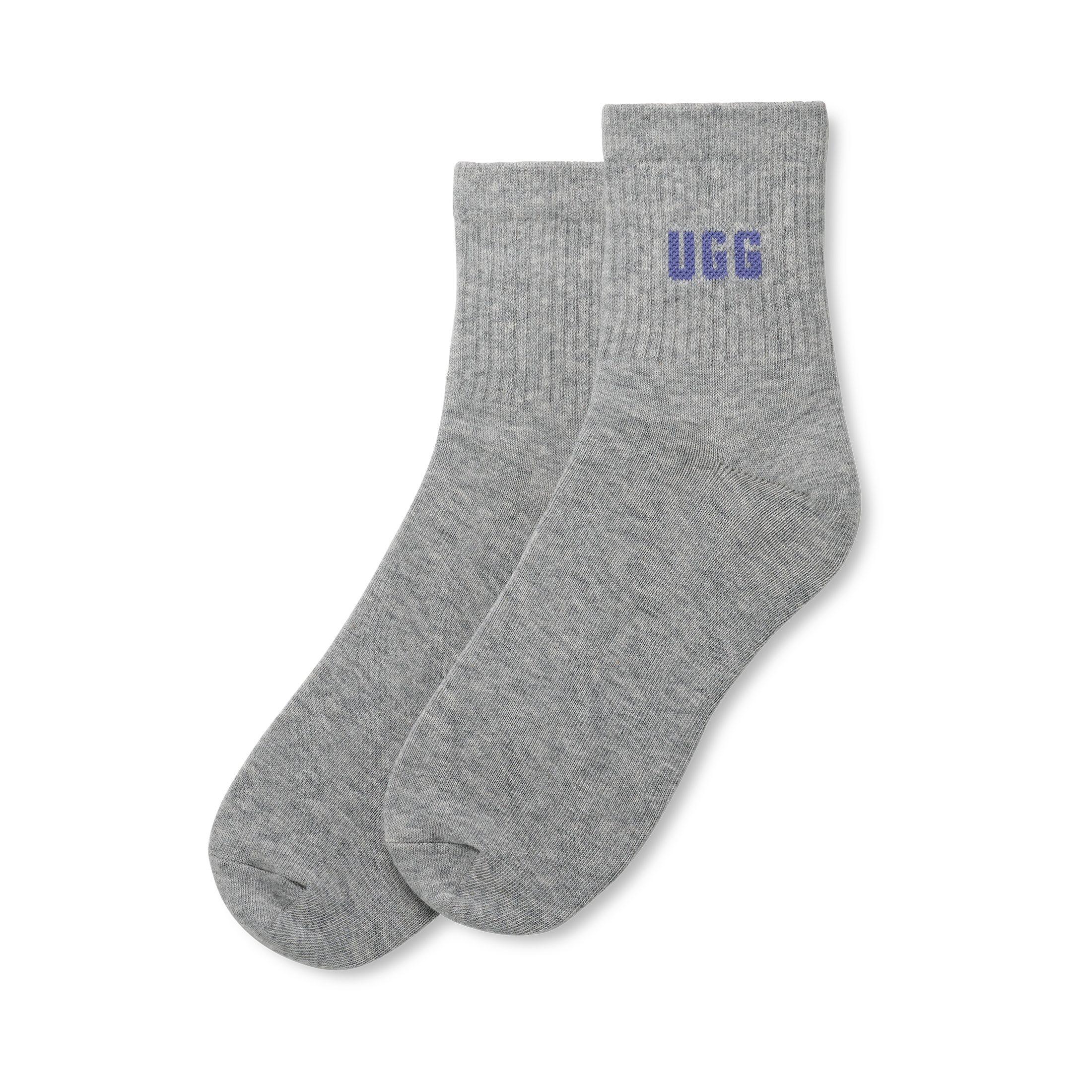 UGG Socken QUINLIN LOGO QUARTER (2-Paar) Strümpfe mit UGG-Markenlogo