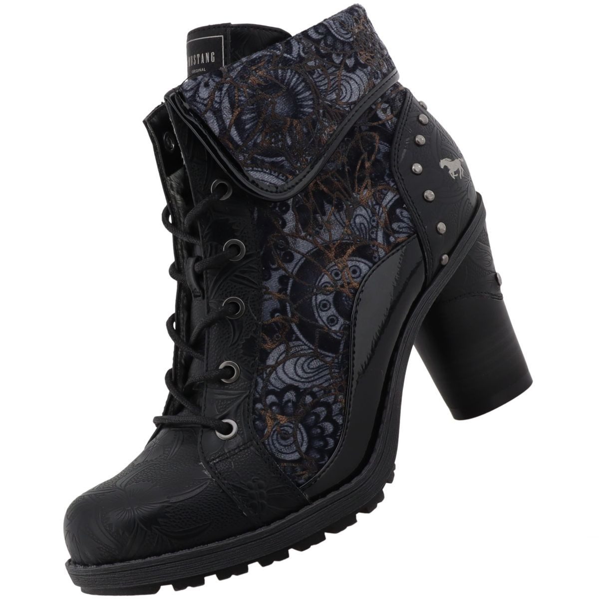 Mustang Shoes 15M0162011-black-multi Stiefelette günstig online kaufen
