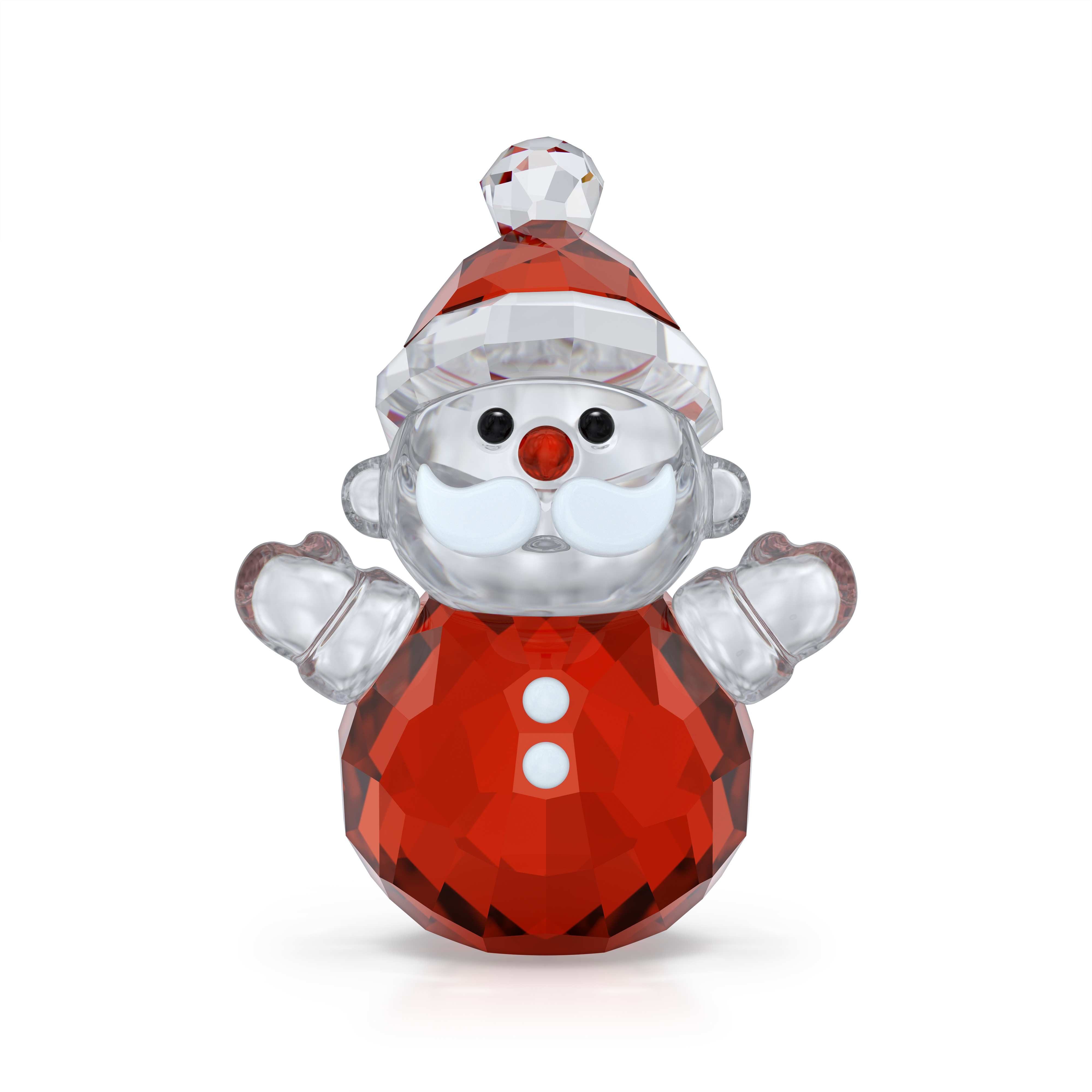 Swarovski Weihnachtsmann Kristallfigur Sammelfigur Dekofigur ROCKING SANTA (1 St), Swarovski® Kristall