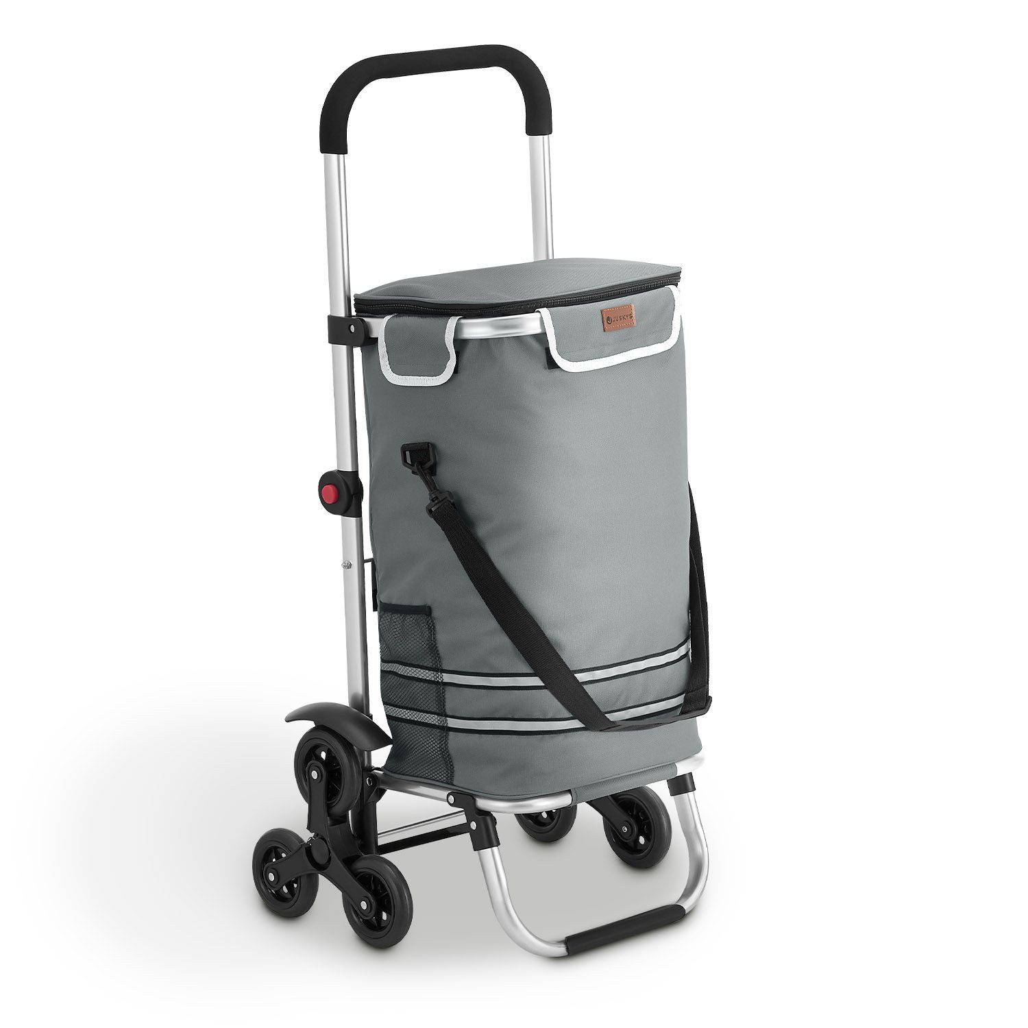 LexonElec X SELORSS – 1 Paar Hochleistungs-Treppensteiger-Räder – Dreiecksräder Für Einkaufstrolleys, Wäschewagen & Utility-Boxen – Inkl. Montagetool