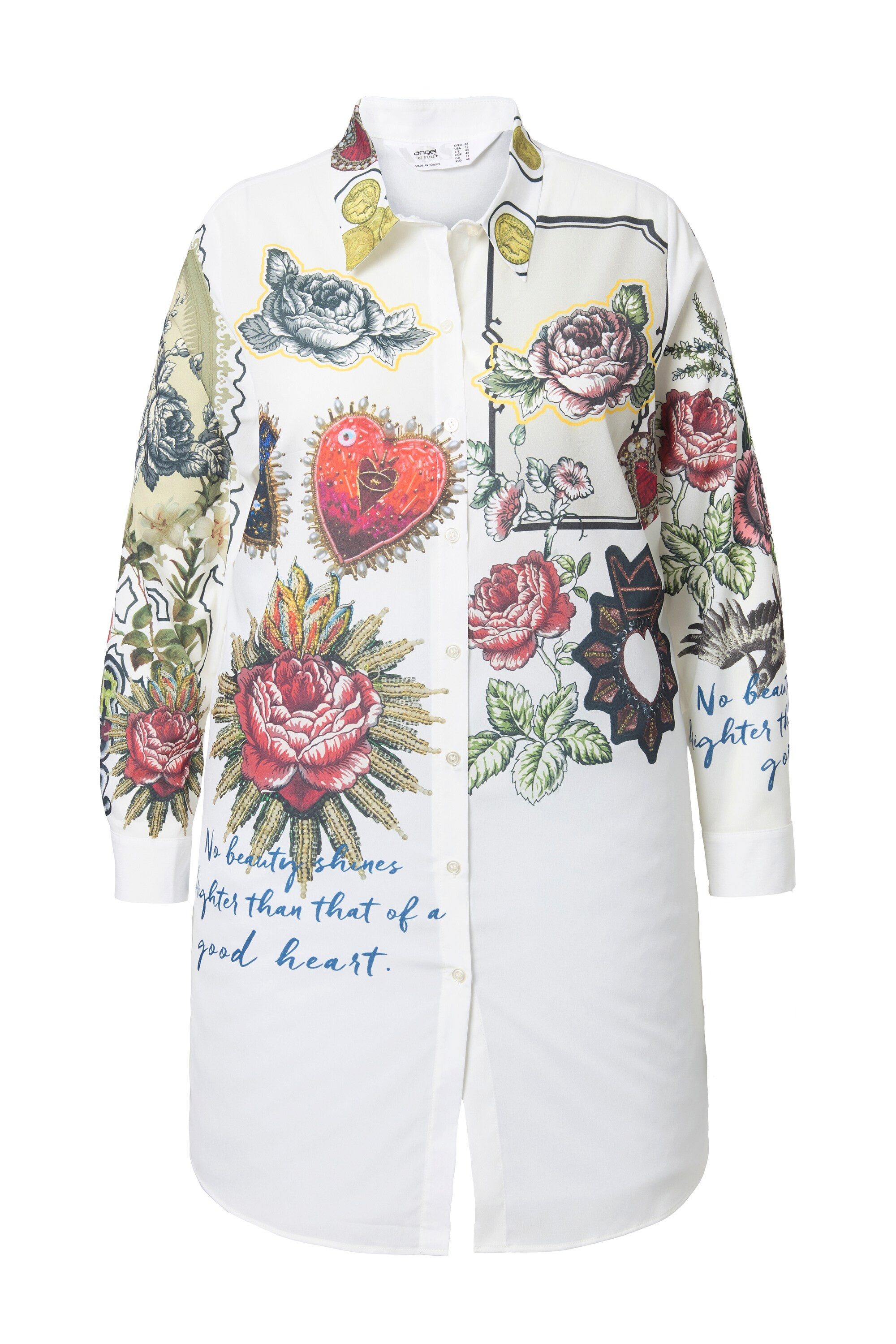 Angel of Style Hemdbluse Hemdbluse A-Linie günstig online kaufen