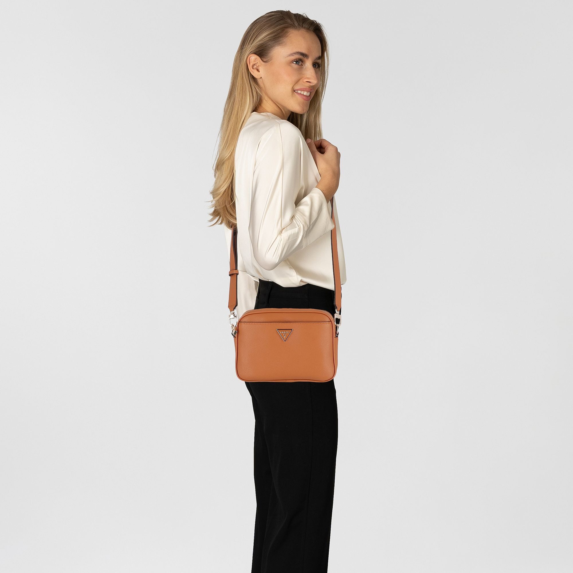 Guess Umhängetasche Meridian II, Polyurethan günstig online kaufen