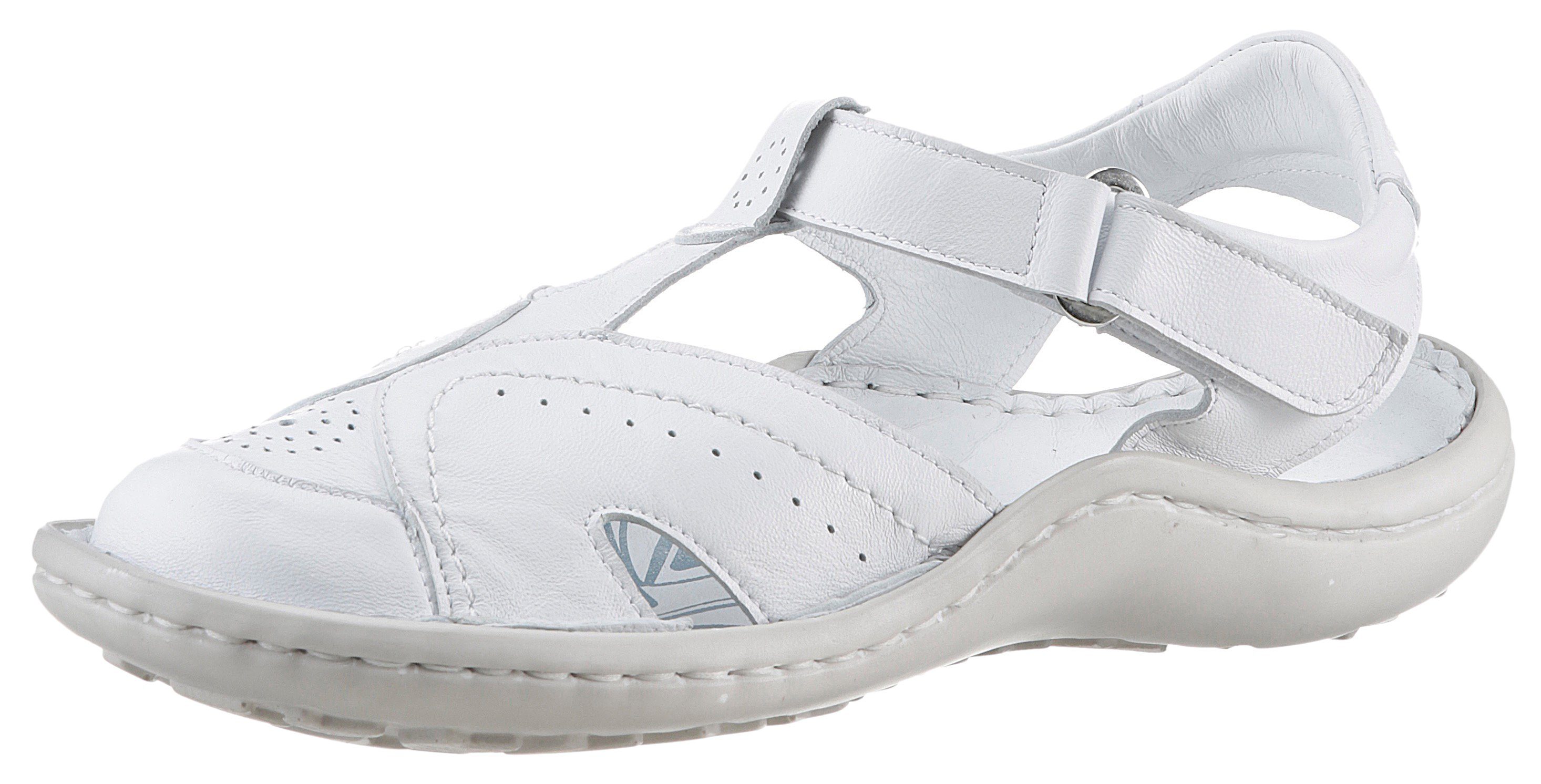 KRISBUT Sandale, Sommerschuh, Sandalette, Klettschuh, mit praktischem Klettverschluss