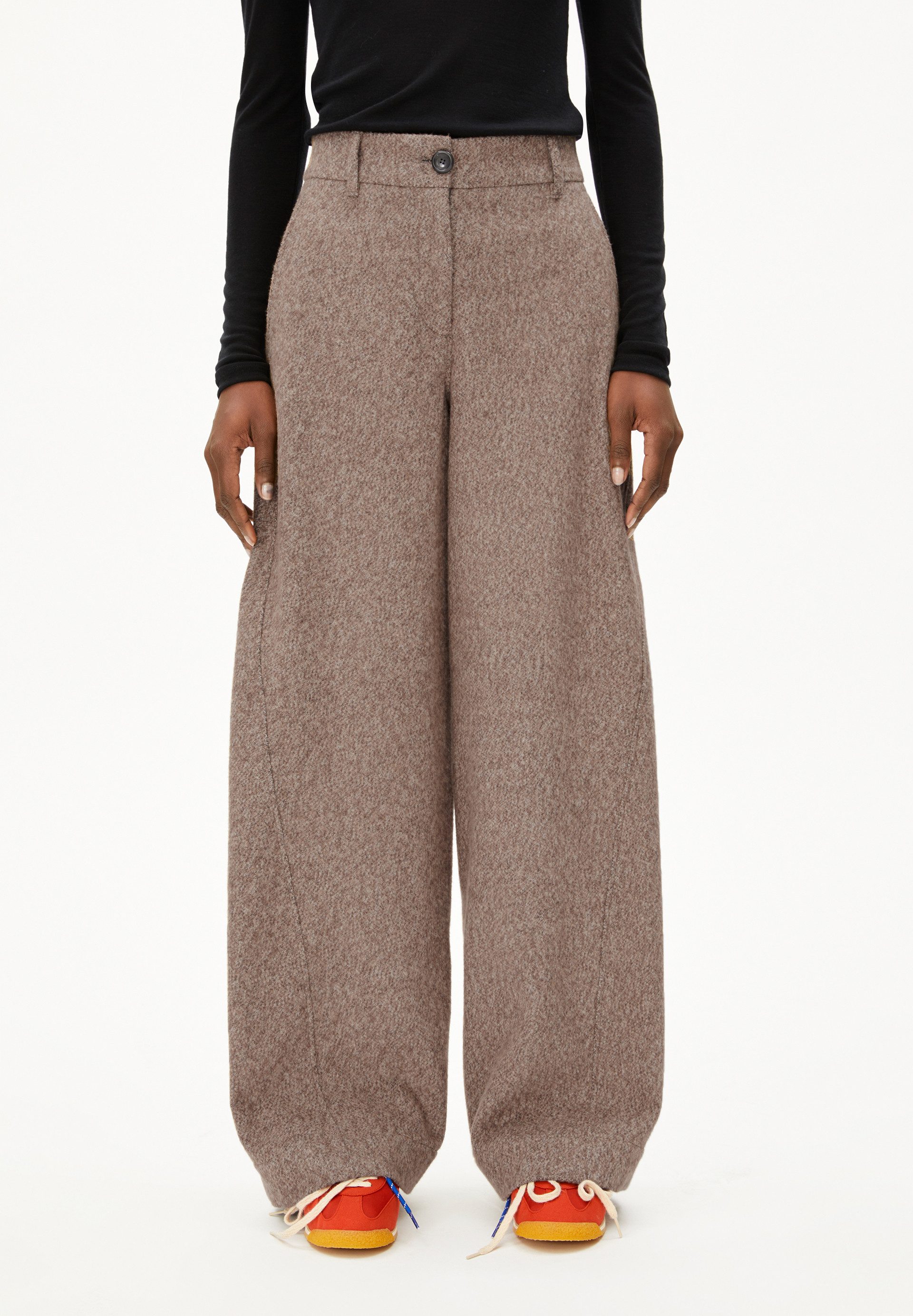 Armedangels Stoffhose NYXAA TWEED Webhose aus günstig online kaufen