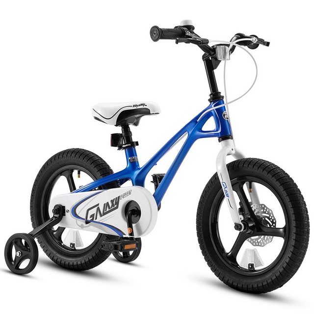CARPAT SPORT Kinderfahrrad 14 16 Zoll Magnesiumlegierung Kinderfahrrad Jungen Mädchen, 1 Gang, Kettenschaltung, (Set, mit Klingel, Stützrädern, mechanische Scheibenbremse), für Kinder ab 4 5 6 7 8 9 Jahre