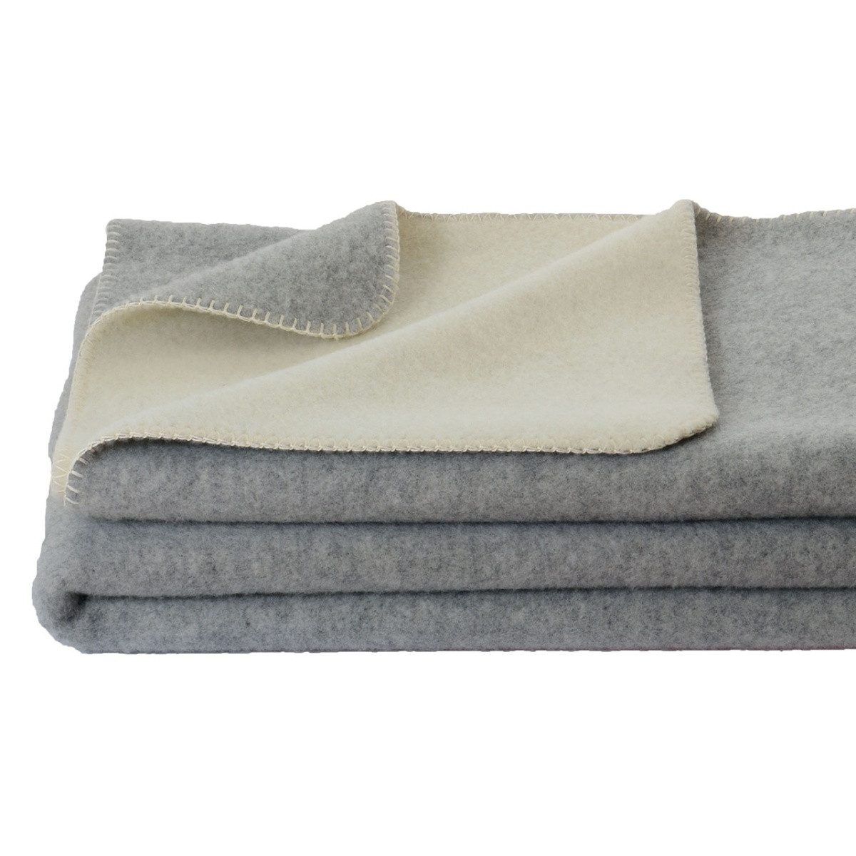 Wohndecke Ökolana, Steinbeck GmbH, Wolldecke aus günstig online kaufen