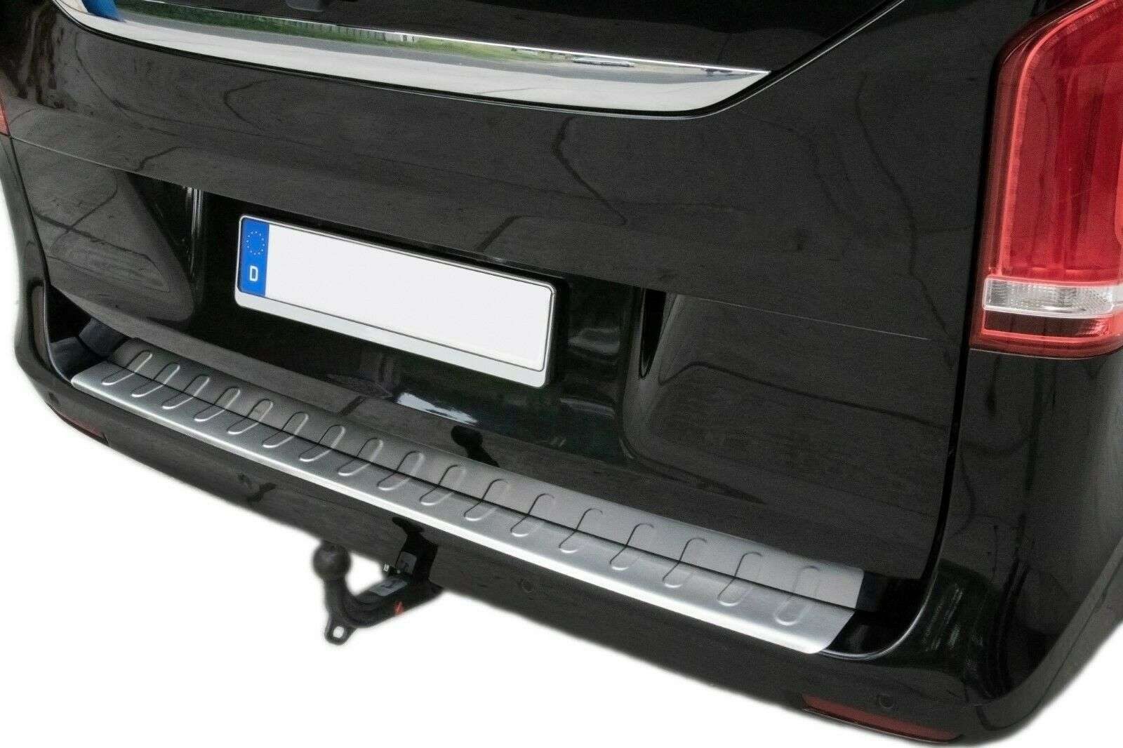 RECAMBO Ladekantenschutz, Zubehör für MERCEDES VITO, V-KLASSE W447, V2A Edelstahl rostfrei und 100% passgenau Modernste Laservermessung