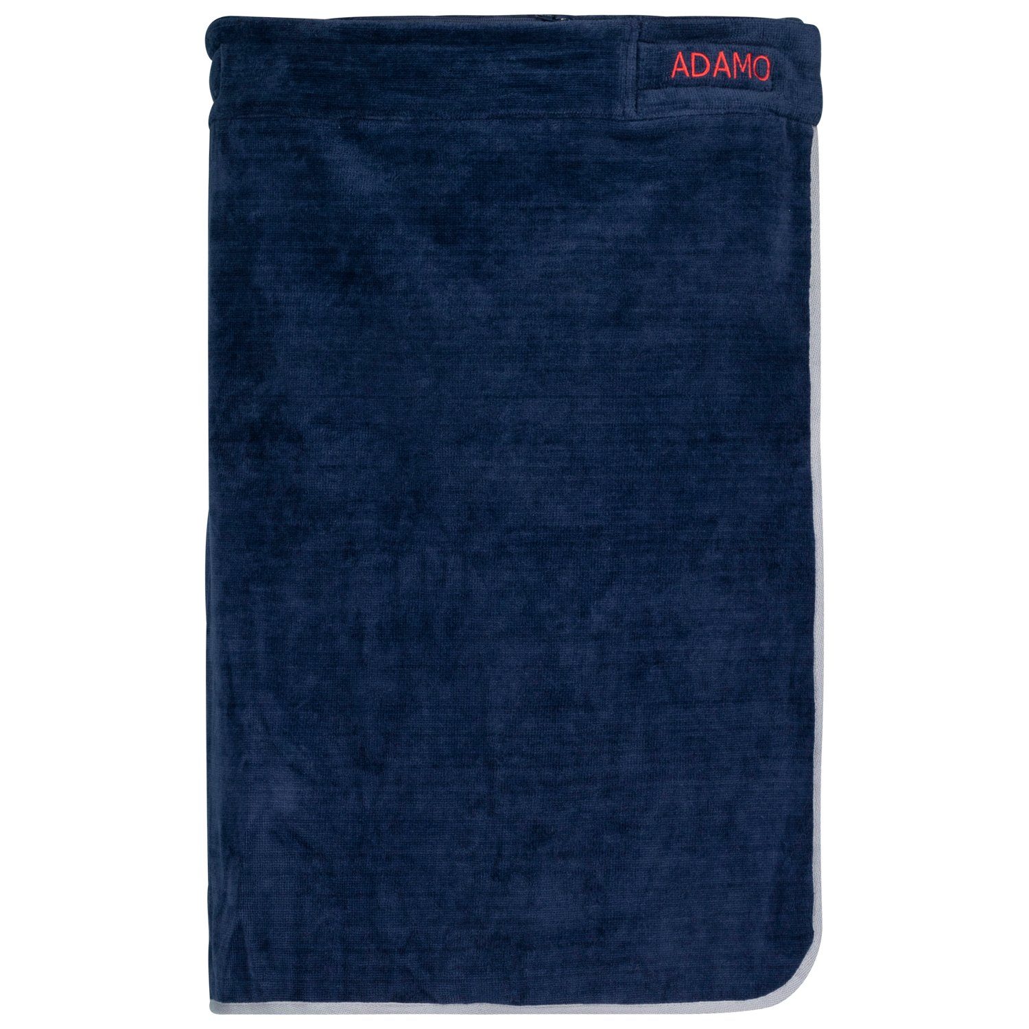 ADAMO Kilt LATHI, XXL-Sauna Tasche Eine eine Baumwolle, Seitentasche Übergrößen, in Herren und zusätzliche Reißverschluss mit Kilt Klettverschluss, praktische