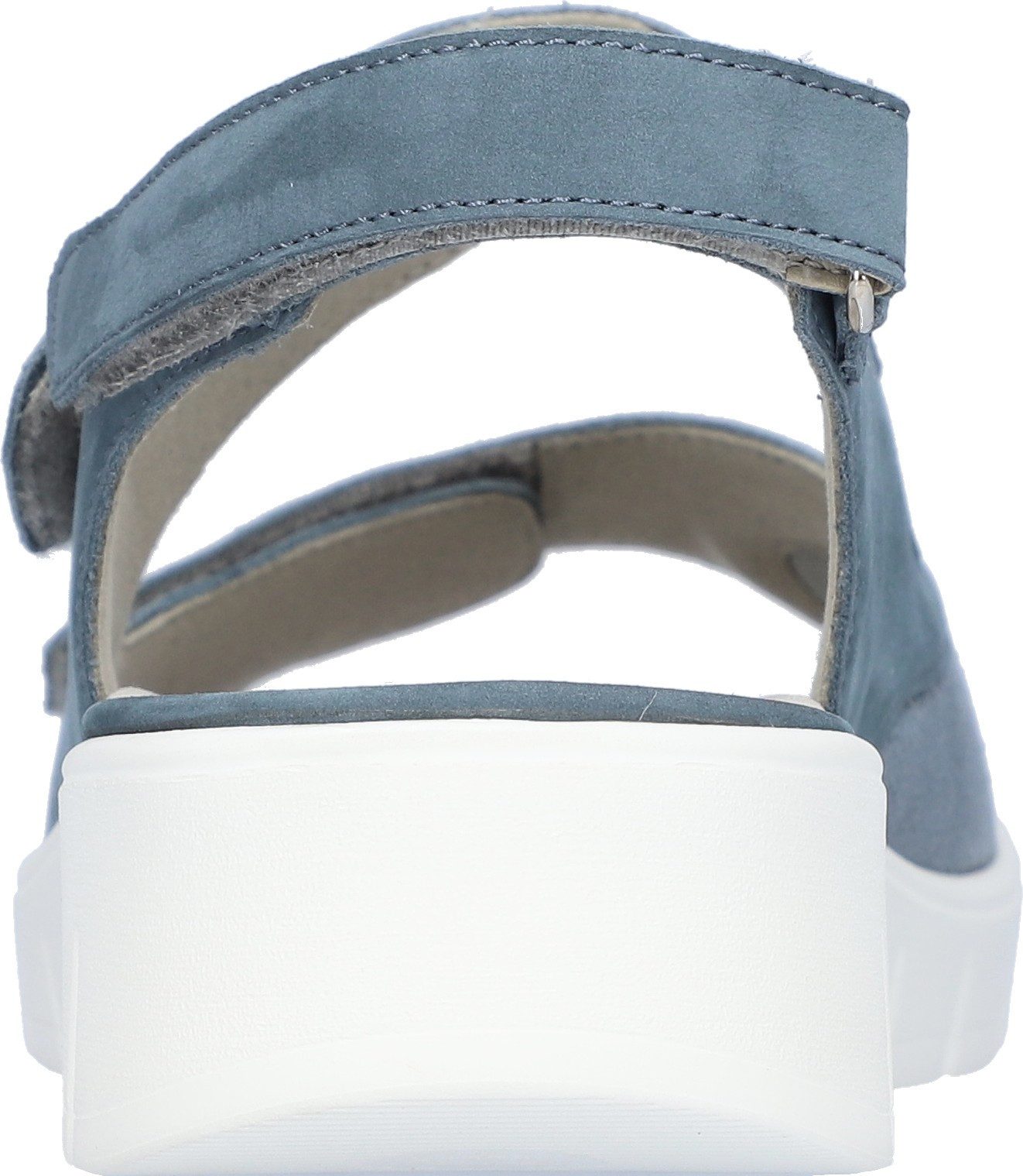 Waldläufer K-ADEA Soft Sandale Sommerschuh, Keilsandalette mit Klettverschlüsse, Extraweite K