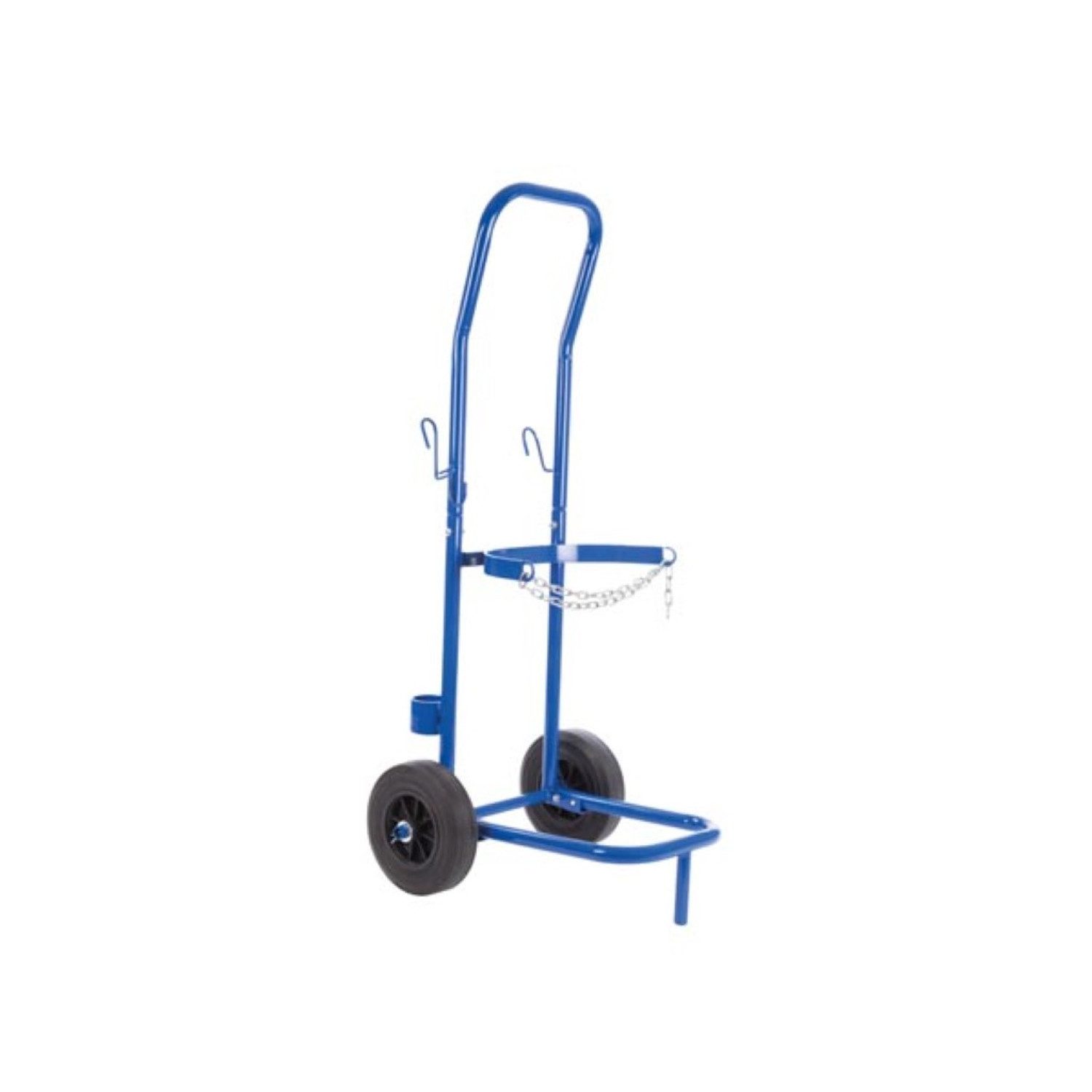 Toolland Rollwagen QT118, Gasflaschenwagen bis zu 100kg große Räder Kette