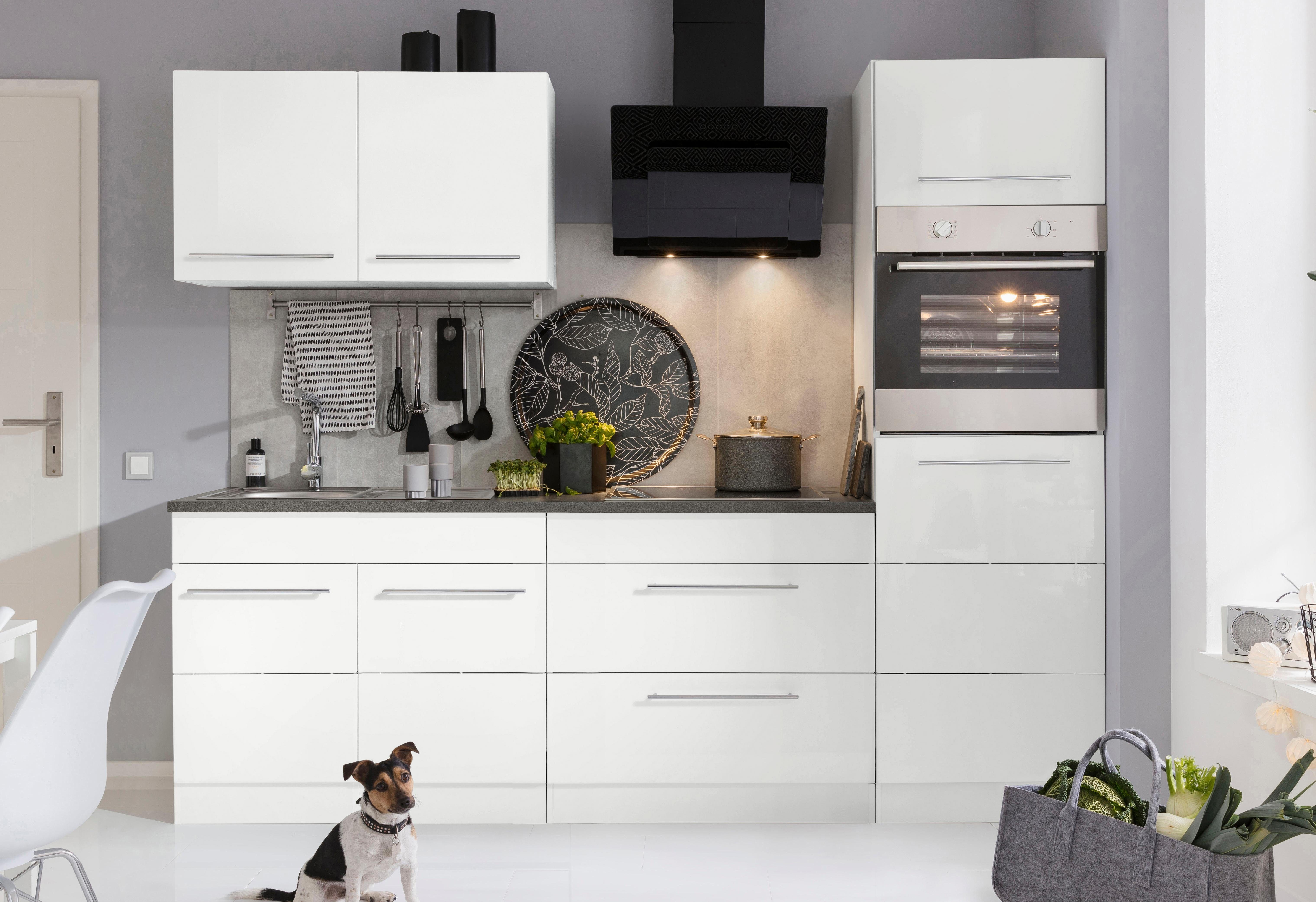 KOCHSTATION Küchenzeile KS-Trient, Breite 240 cm, günstig online kaufen
