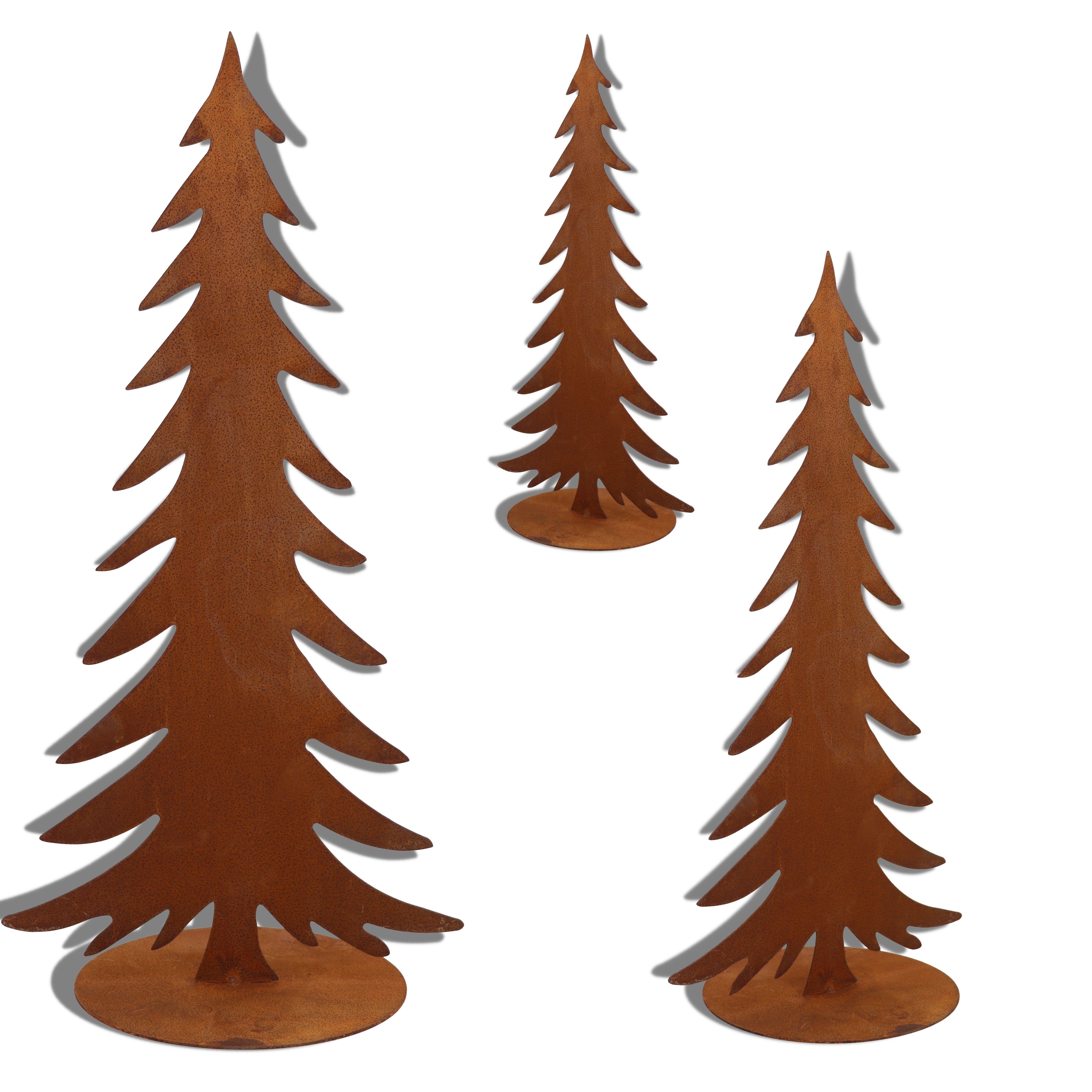 Rostikal Weihnachtsfigur Weihnachten Deko Tannenbaum Metall, Echter Rost günstig online kaufen