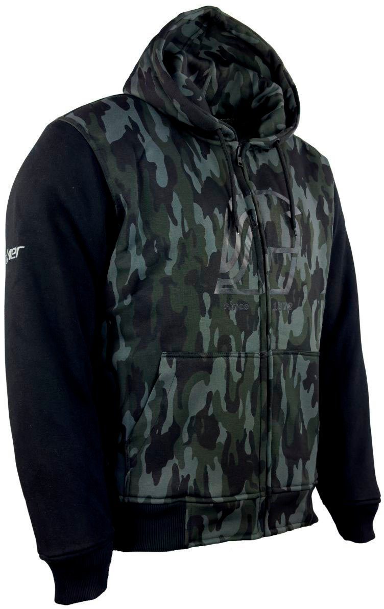 roleff Motorradjacke Hoodie mit Aramid und Protektoren