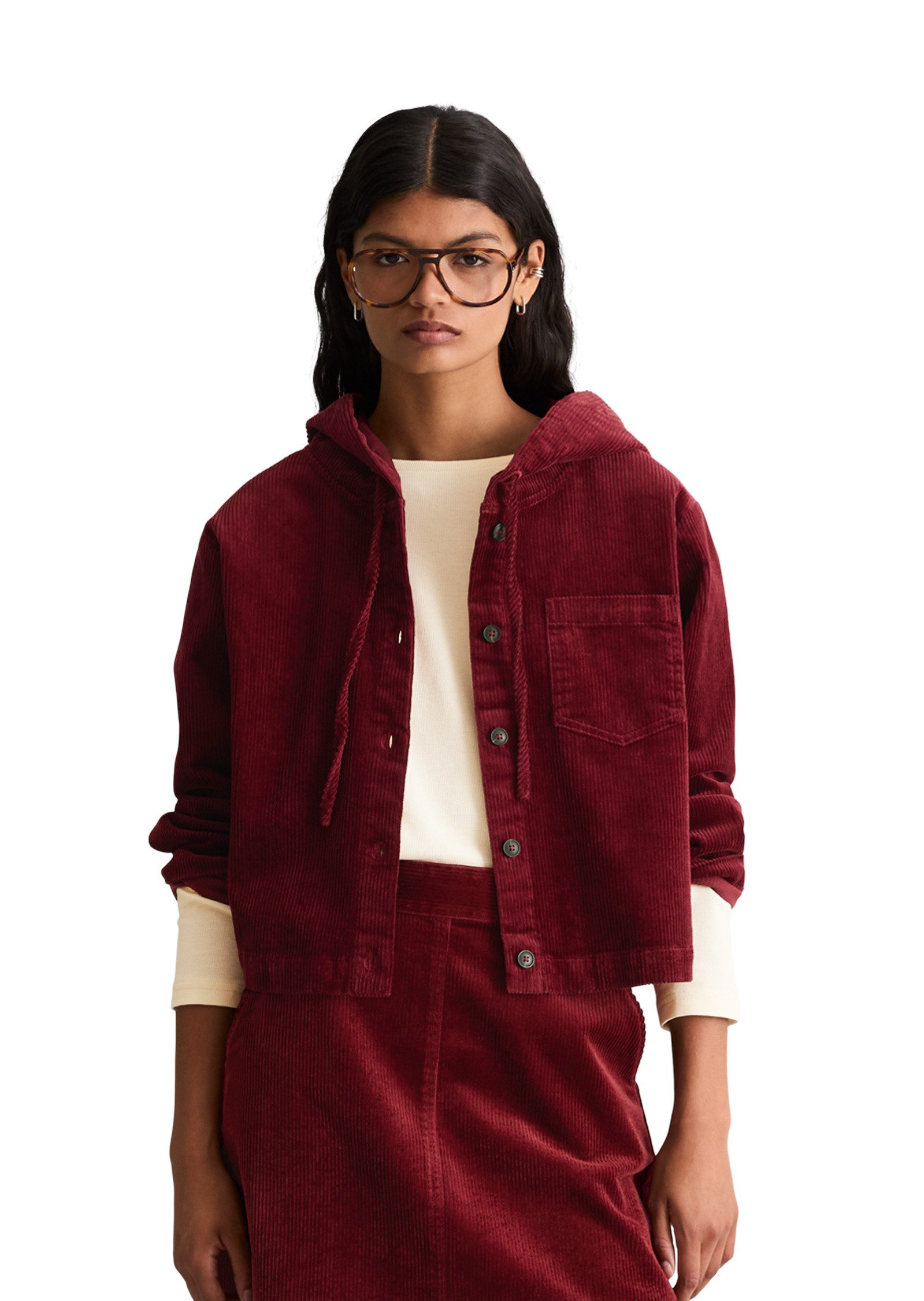 Marc O'Polo DENIM Kurzjacke aus Baumwoll-Stretch