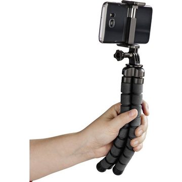 Hama Dreibeinstativ für GoPro, Smartphone Dreibeinstativ (Für Smartphones und GoPro)