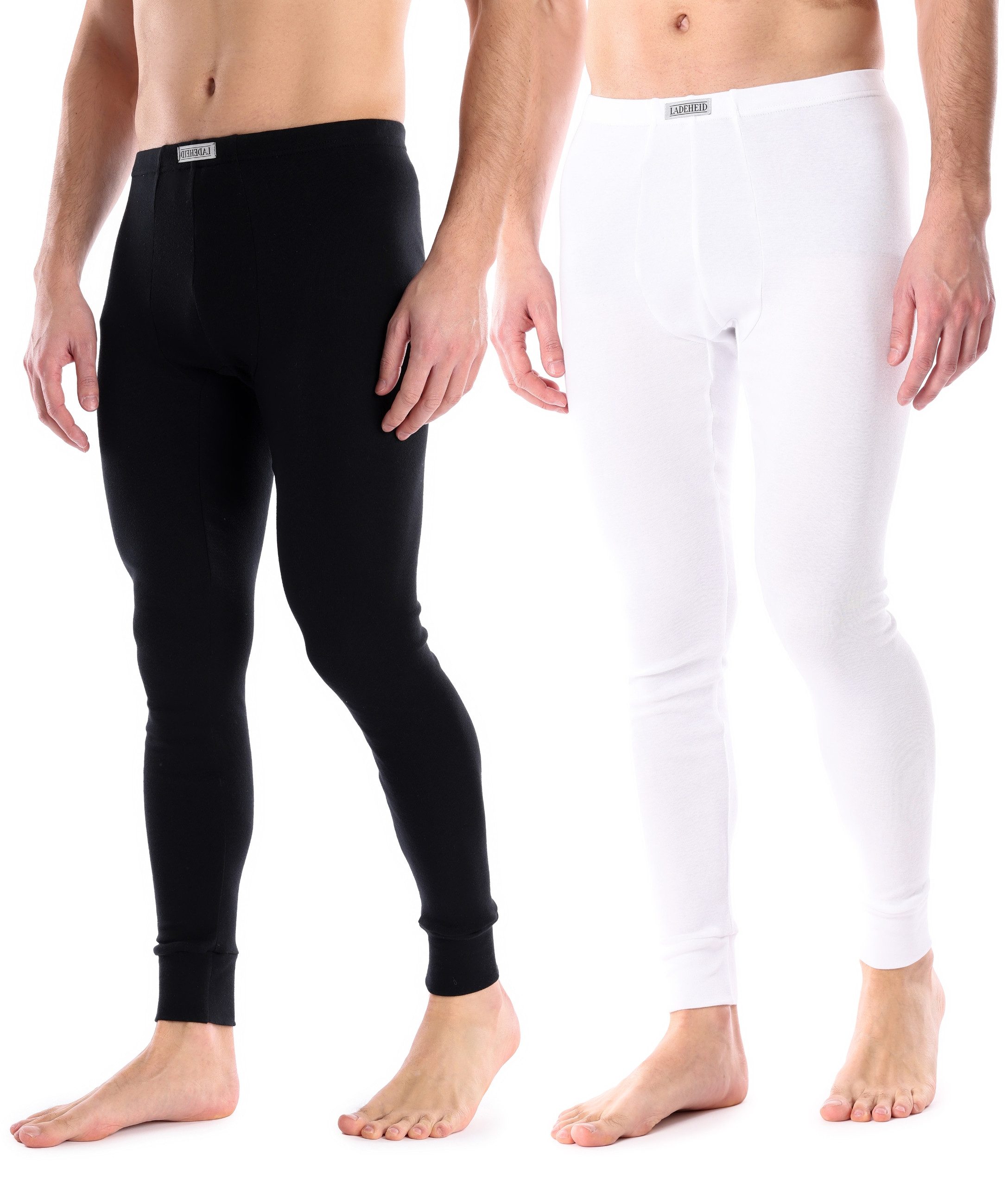 Ladeheid Lange Unterhose 2-er Pack Herren lange Thermounterhose LA40-247 (1 günstig online kaufen