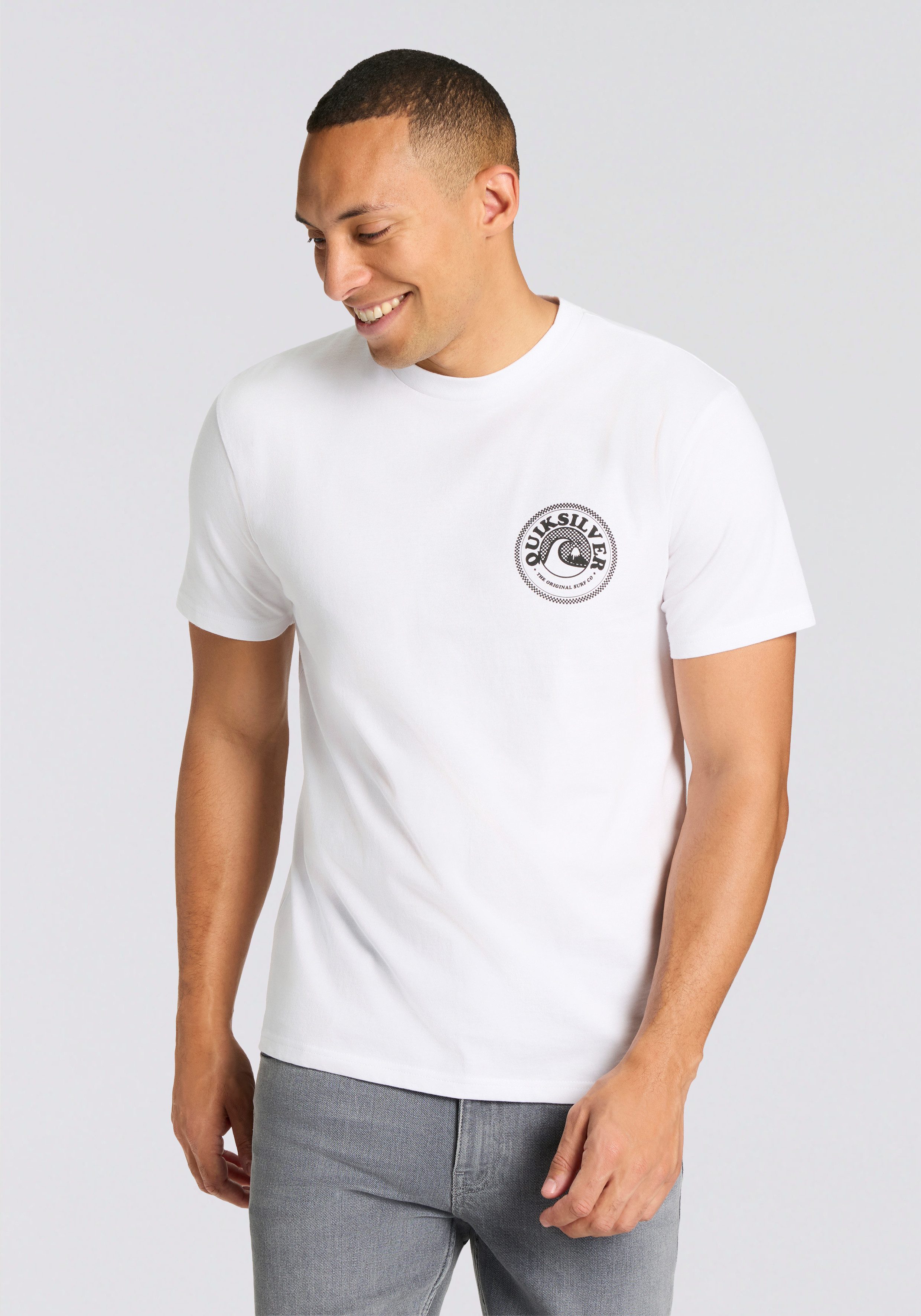 Quiksilver T-Shirt MINIDISCO 3PACK (3-tlg) sportlicher Stil, Kurzarm, für Alltag und Freizeit