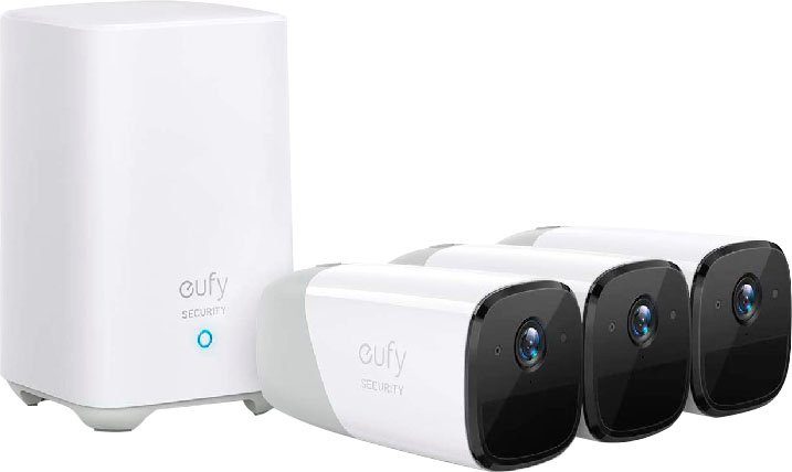eufy eufyCam 2 kit 3.1 Überwachungskamera (Innenbereich, Außenbereich, 2-tlg)