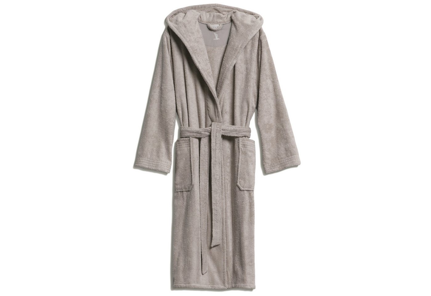 Möve Unisex-Bademantel Superwuschel Kapuze Frottier, Kapuze, 100% Baumwolle