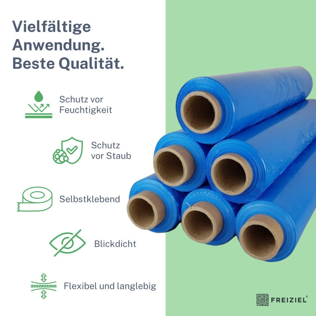 Freiziel Schutzfolie 6 x Stretchfolie 50cm 2,5kg 23my