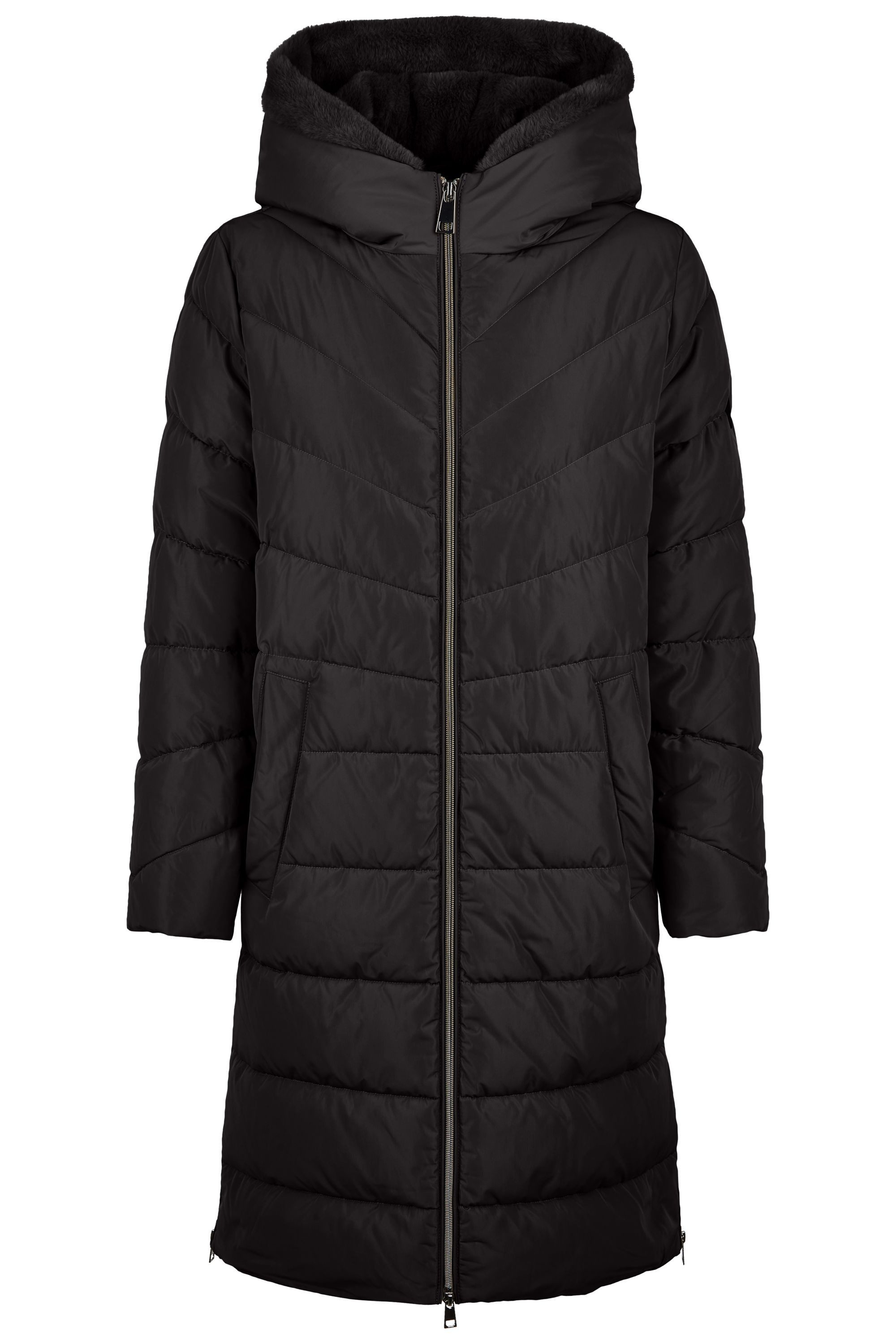 Barbara Lebek Steppmantel Wintermantel oder Damenmantel mit seitlichen Reiß günstig online kaufen