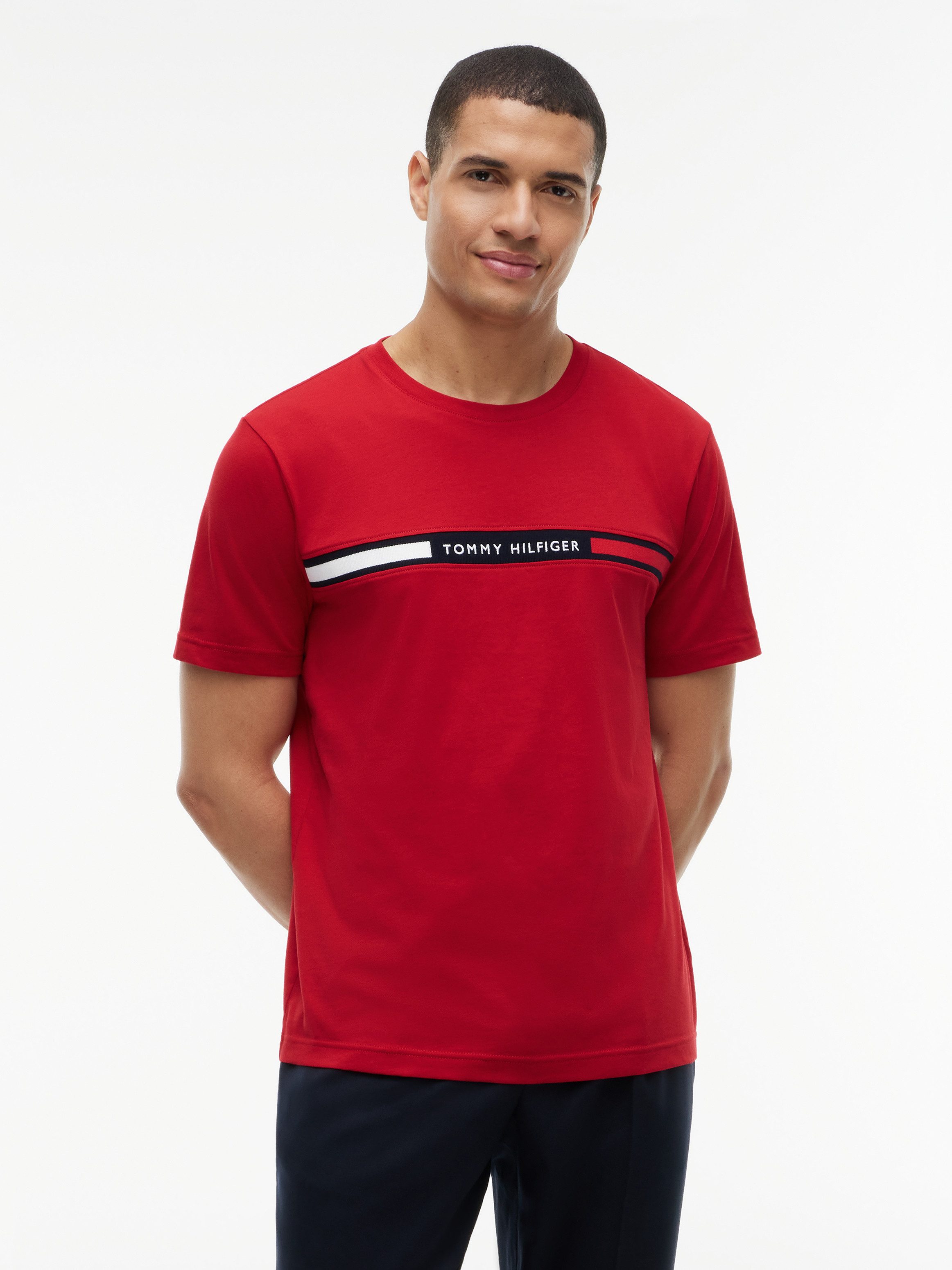 Tommy Hilfiger T-Shirt HILFIGER CHEST INSERT