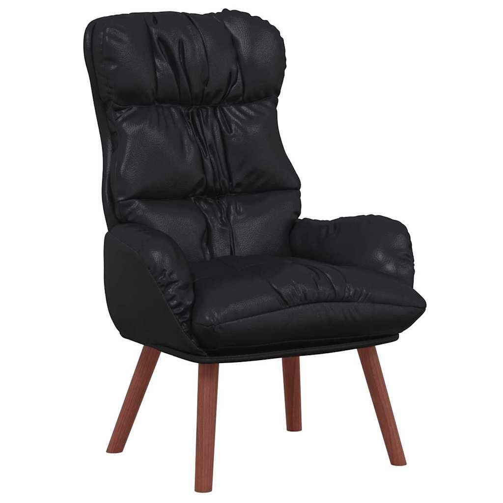 vidaXL Sessel Sessel Schwarz 69 x 74 x 93 cm Kunstleder (1-St) von VIDAXL