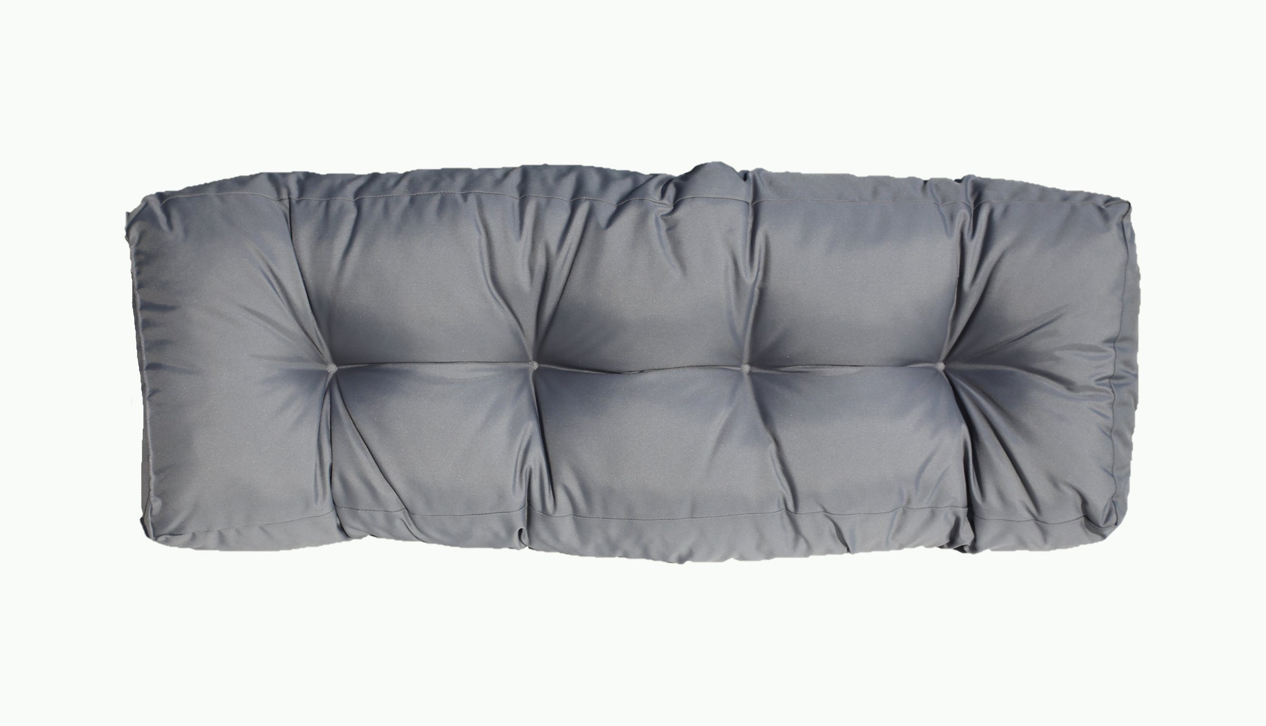 Haus und Deko Sitzkissen Palettensitzkissen Set 120x80 cm und 120x40 cm Outdoor Rückenkissen