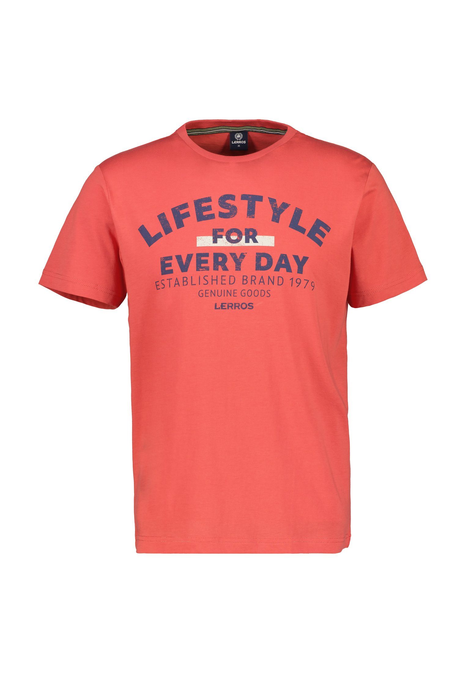 HIBISCUS day* for *Lifestyle T-Shirt T-Shirt RED every LERROS LERROS