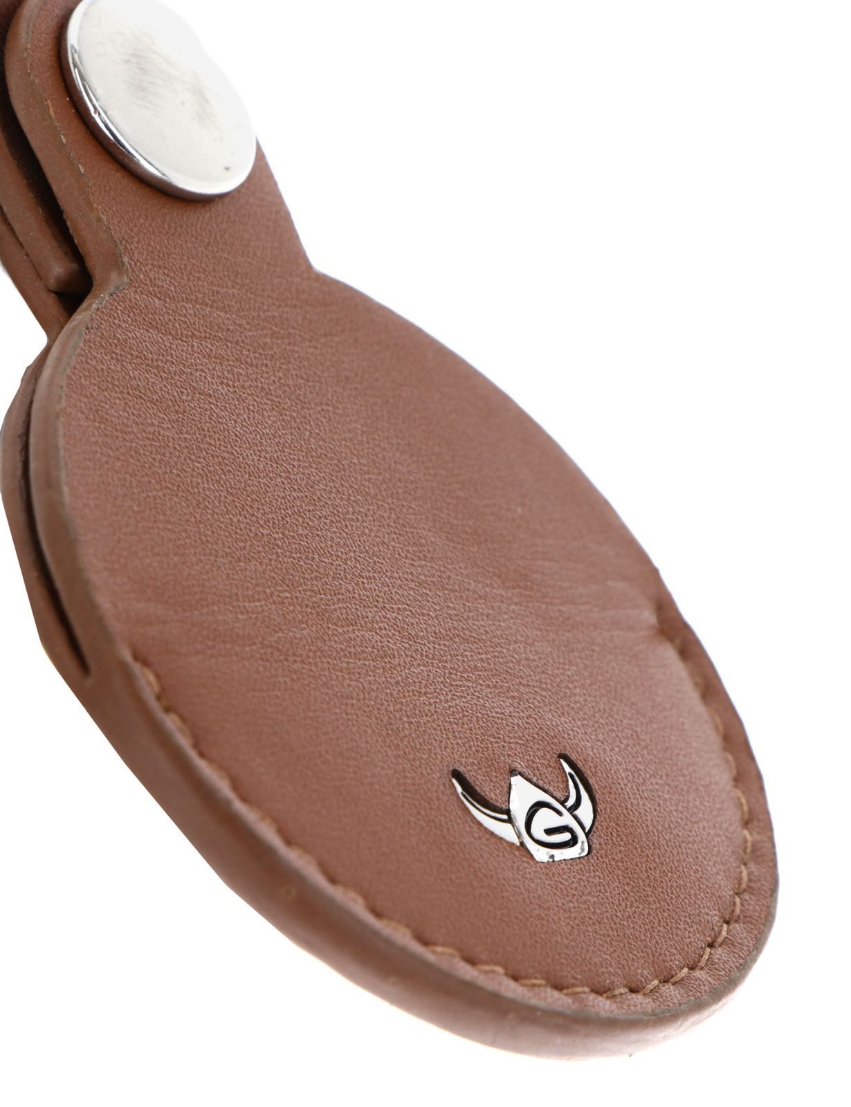 Golden Head Schlüsselanhänger Schlüsselanhänger für AirTag 5113, aus echtem Rindsleder