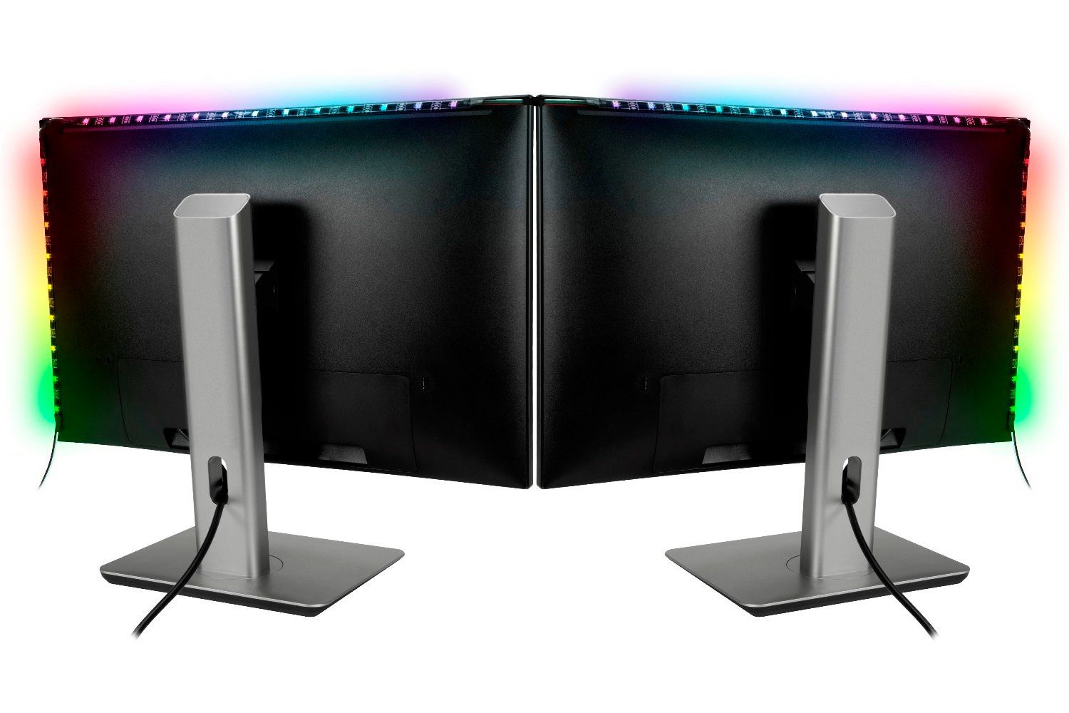 Speedlink LED Dekolicht MYX LED PC 2x Monitor Kit Stripe Leiste, Beleuchtung, Gaming Bildschirm, Farbwechsel