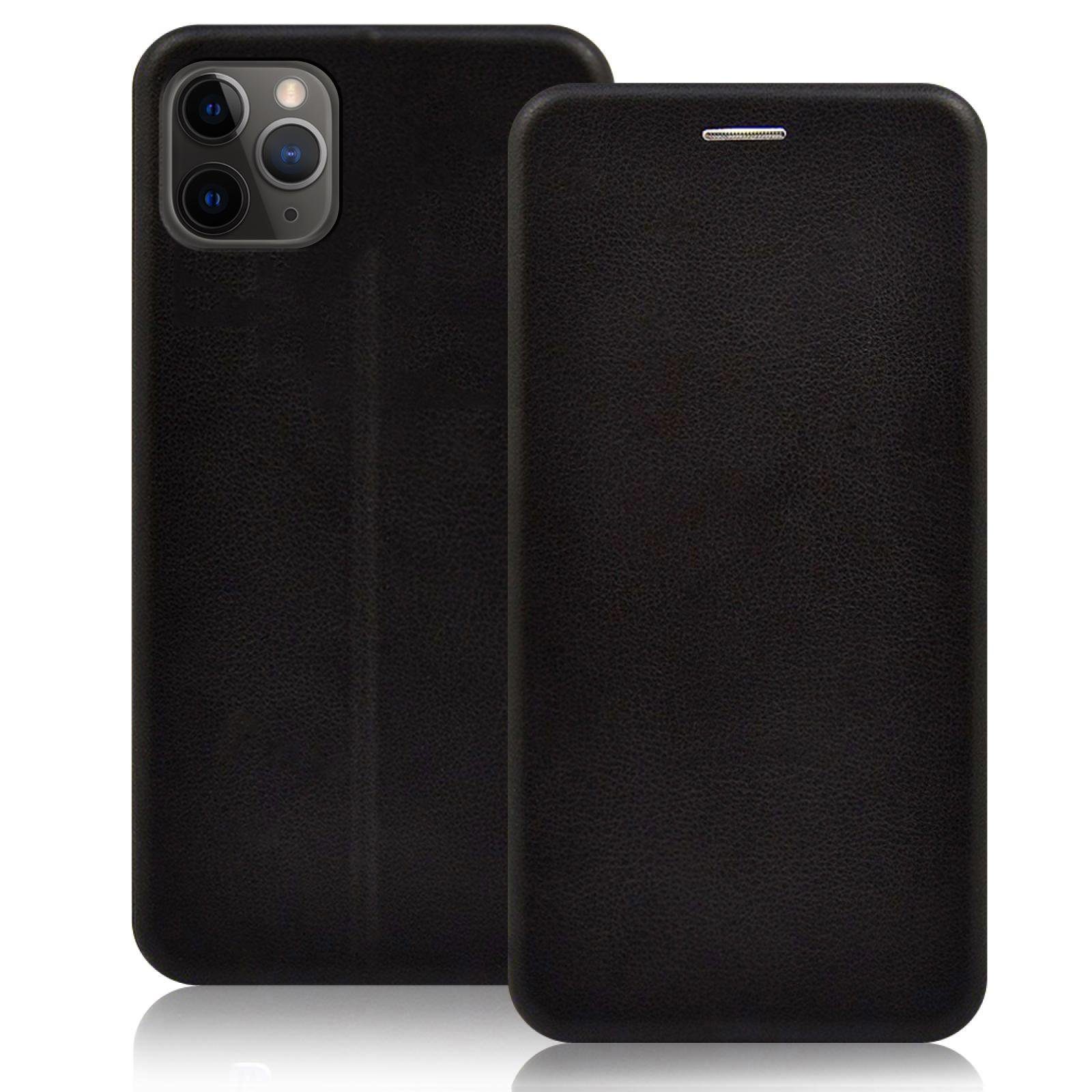 Numerva Handyhülle Handy Tasche Book Case für Apple iPhone 12, Klapphülle Flip Cover Hardcover Schutz Hülle Etui