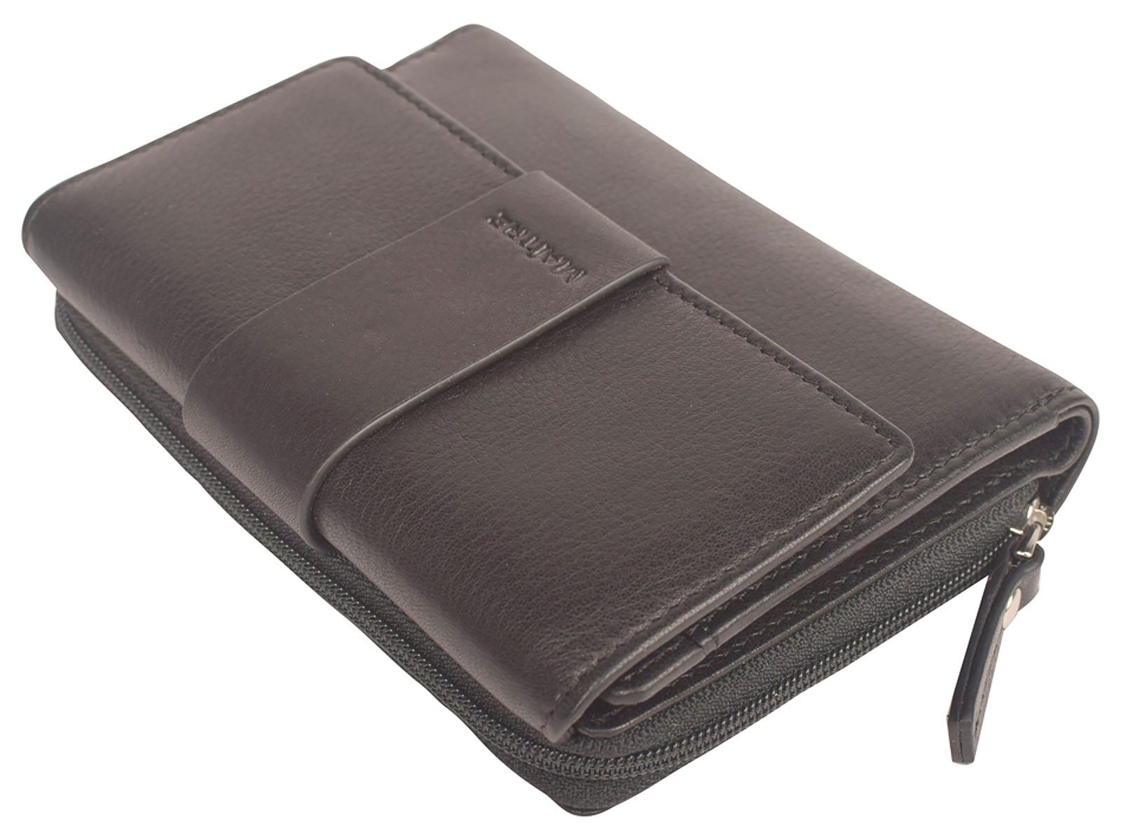 Maître Geldbörse Kirschroth Diethilde Purse Mh12Fz 4060001412 Portmonnaie Leather Walle (Stück, 1-tlg., 1), Kirschroth Diethilde