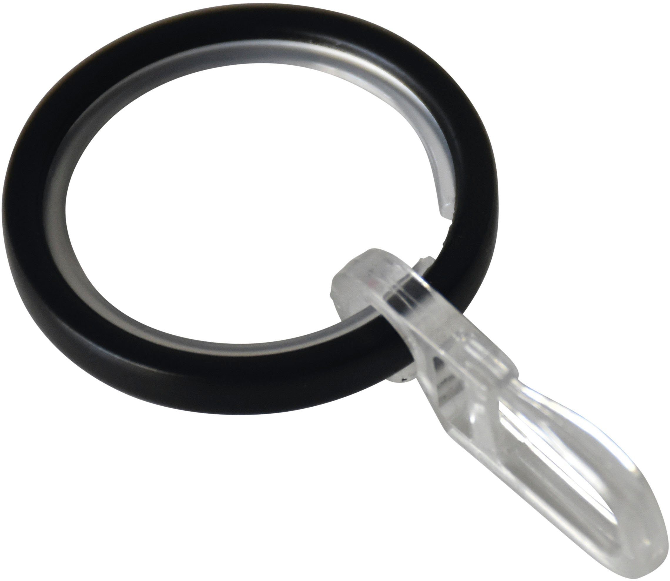 SCHÖNER WOHNEN-Kollektion Gardinenring mit Gleiteinlage für Ø 20 mm, (10-St), Serie Einzelprogramm Leon Ø 20 mm