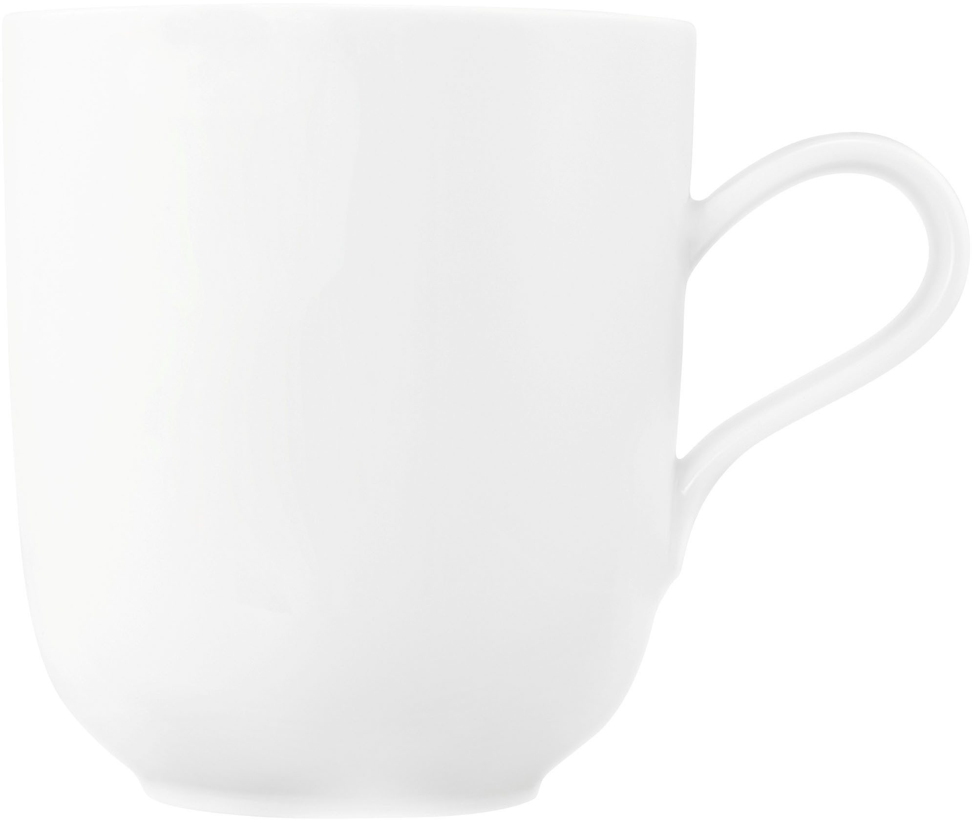 Seltmann Weiden Frühstücks-Geschirrset Service, Liberty (Teller, Schale, Kaffeebecher) (18-tlg), 6 Personen, Porzellan, Teller, Becher, Schalen, Made in Germany, 18 Teile, für 6 Personen