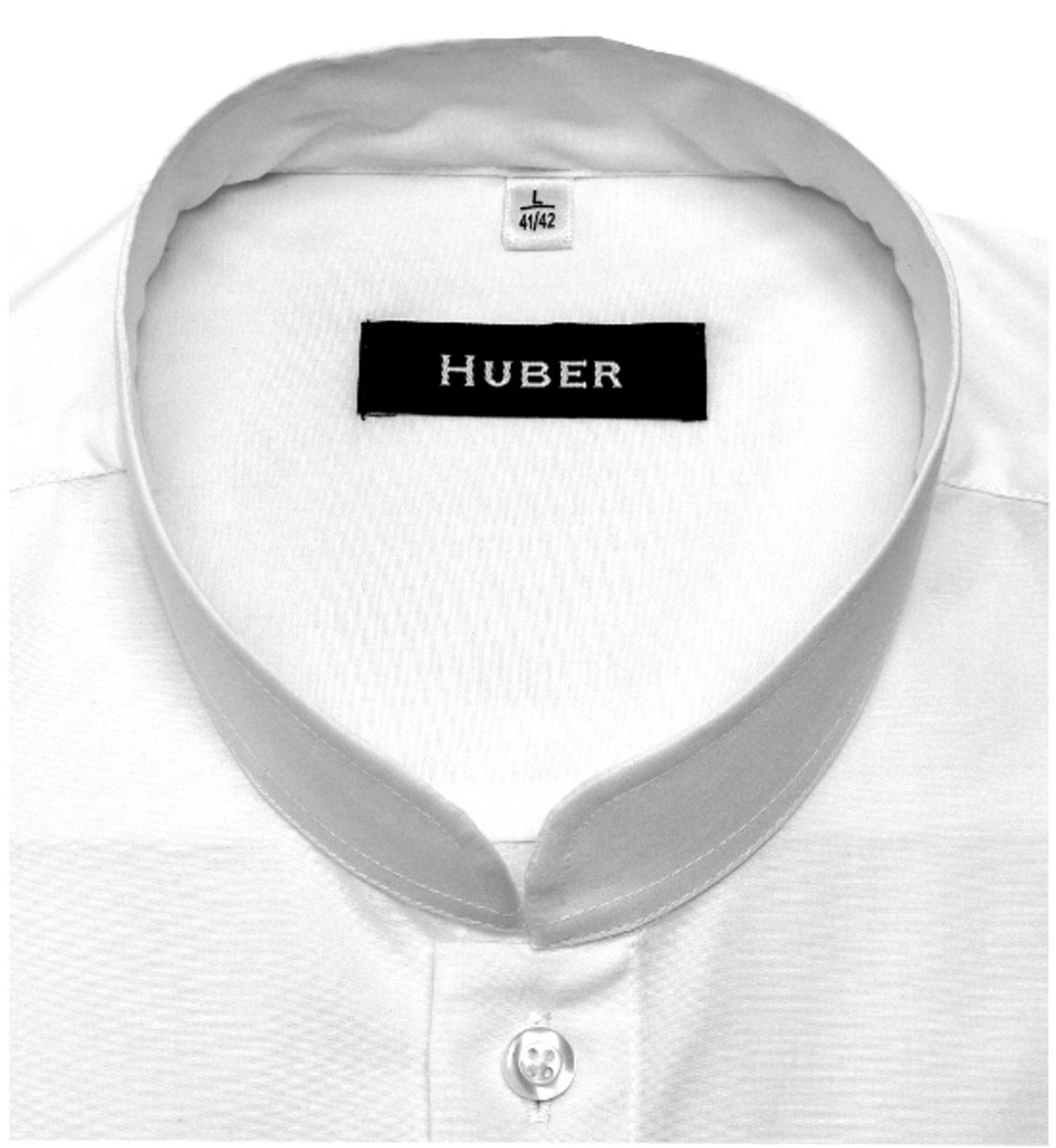 Huber Hemden Langarmhemd HU-0071 Asia Mandarin Stehkragen, Regular Fit-gera günstig online kaufen