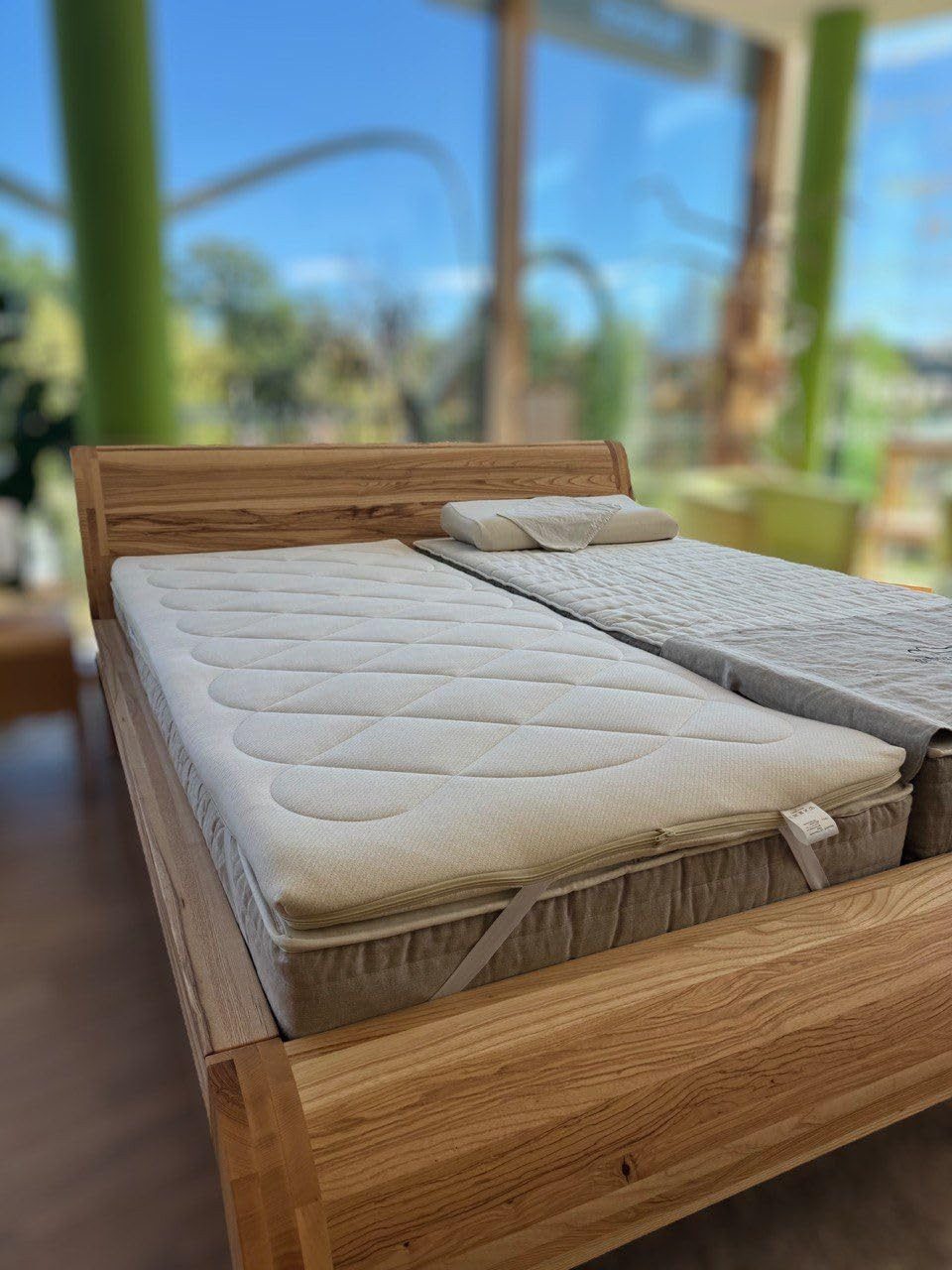geborgenschlafen, Topper Naturlatex-Topper für gesunden Schlaf - GS ECO, Naturlatex, (Premium Matratzenauflage Latex-Topper)