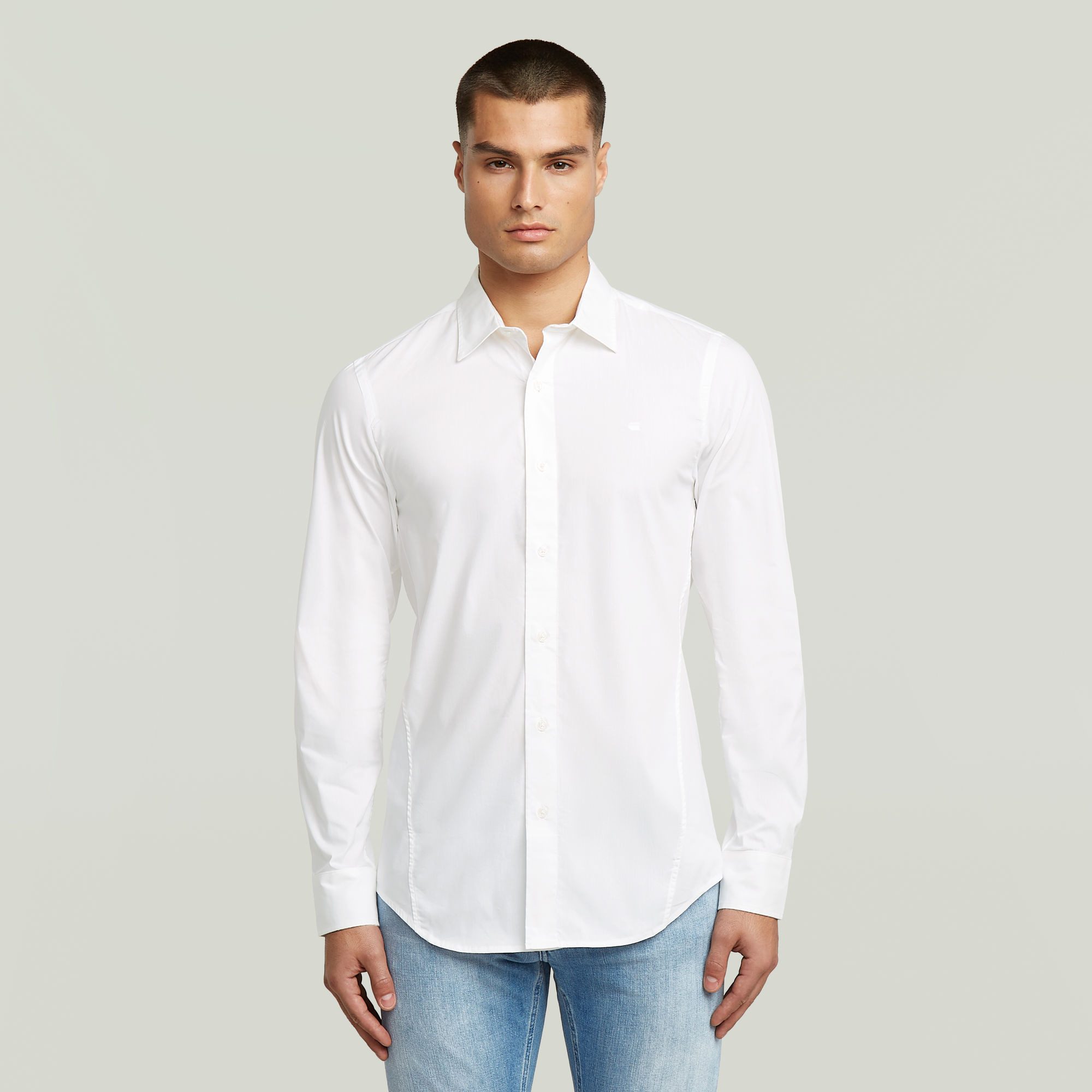 G-STAR Langarmhemd Uniform Slim Shirt ls günstig online kaufen