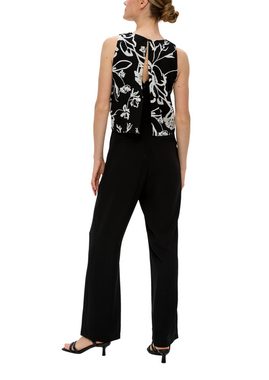 s.Oliver BLACK LABEL Overall Jumpsuit aus Crêpe