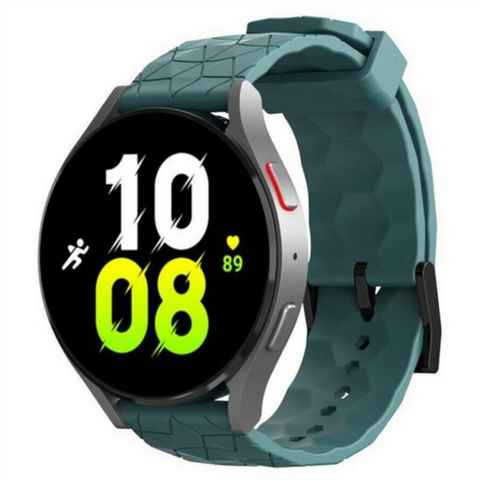 SmartUP Smartwatch-Armband Silikon Armband für Samsung Galaxy Watch 6 5 4 Pro Classic Gear