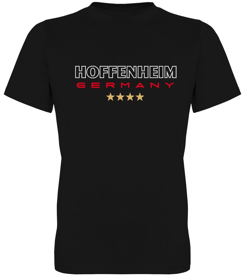 G-graphics T-Shirt Hoffenheim Germany (1-tlg) Herren T-Shirt mit einem Motiv für den echten Fan
